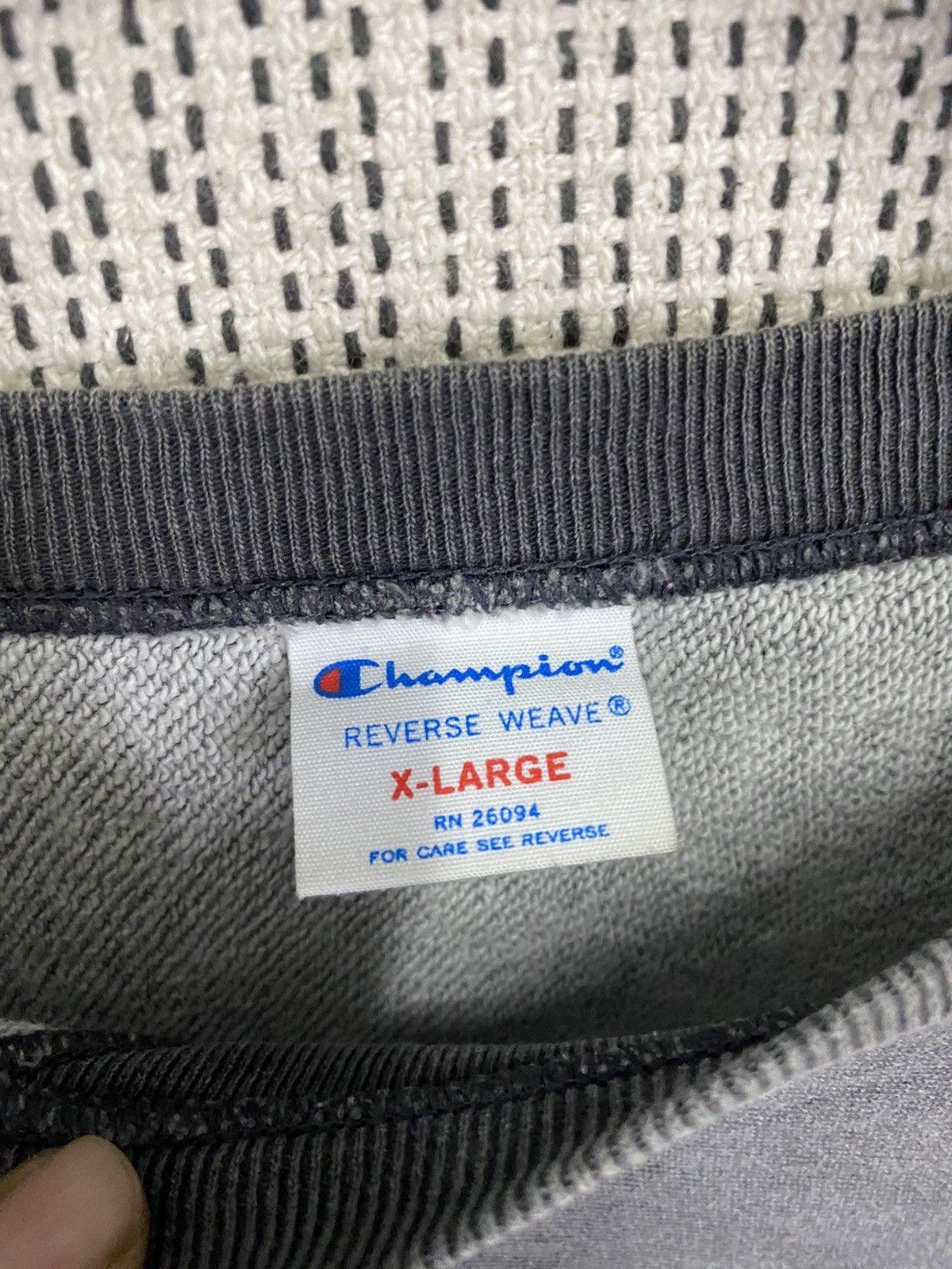 Champion × Vintage Champion y2k reverse weave sweatshirt crewneck sunfaded Size US XL / EU 56 / 4 - 7 Thumbnail