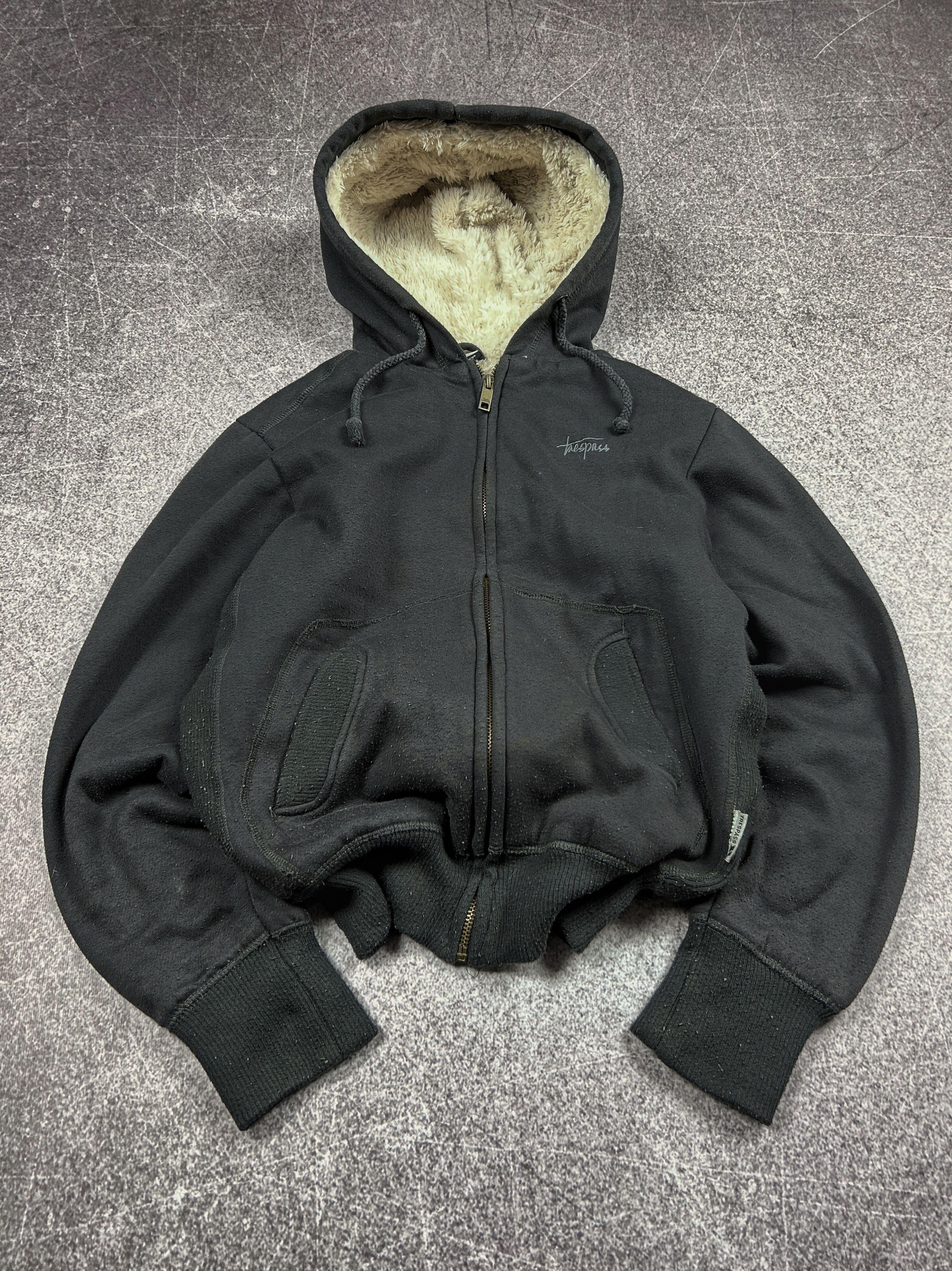 Designer VTG Yohji Yamamoto If Six Was Nine Style Mohair Fur Hoodie Size US S / EU 44-46 / 1 - 1 Thumbnail