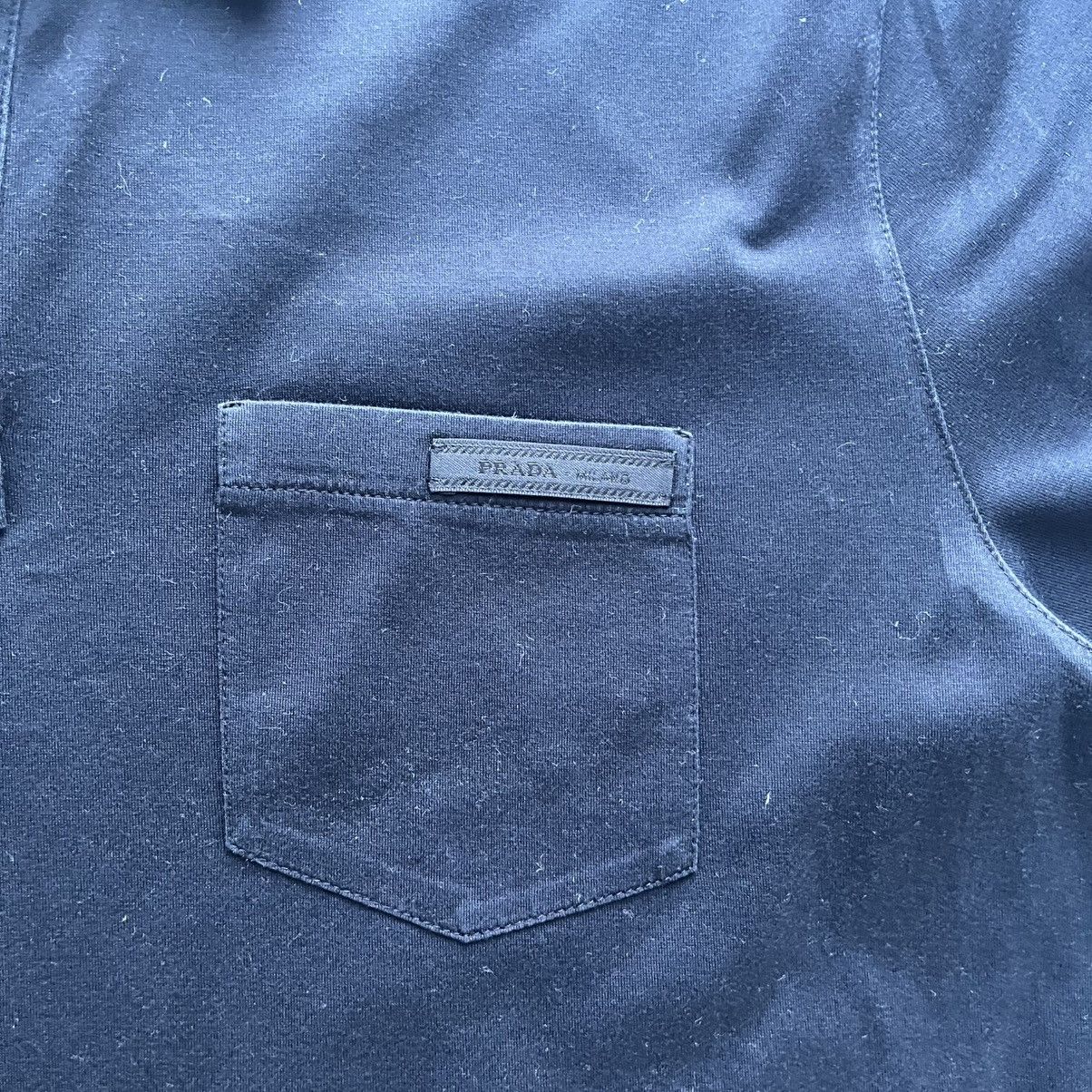 Prada Prada Black Polo Shirt Size US XL / EU 56 / 4 - 3 Thumbnail
