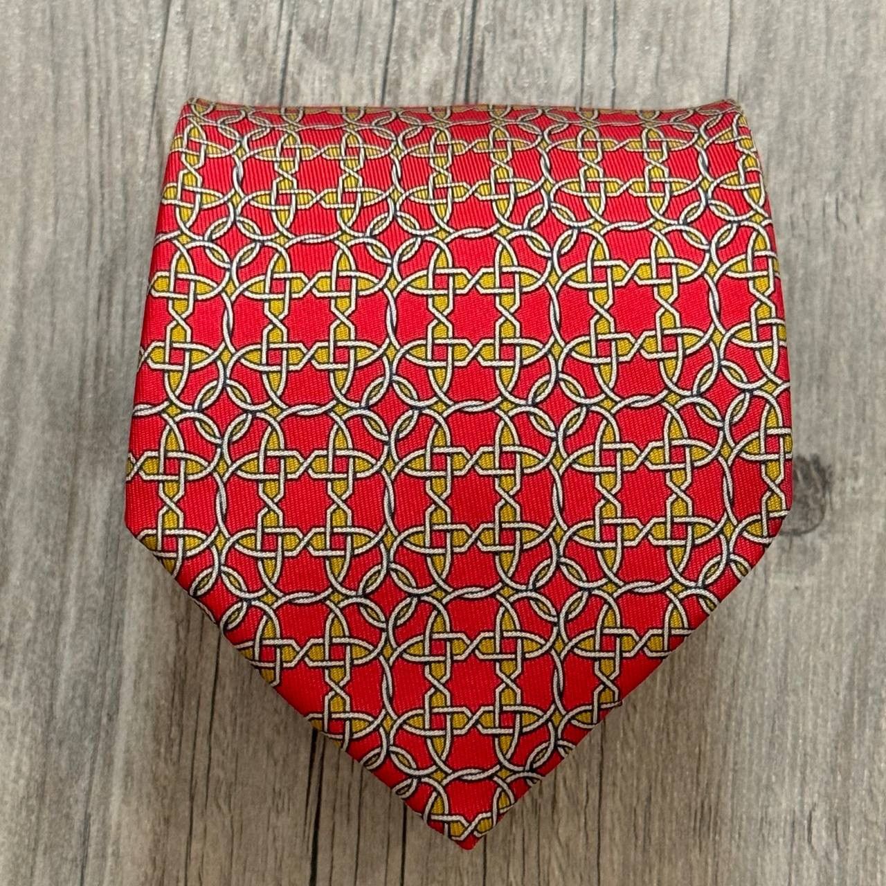 Hermes HERMES Silk Tie Size ONE SIZE - 2 Thumbnail