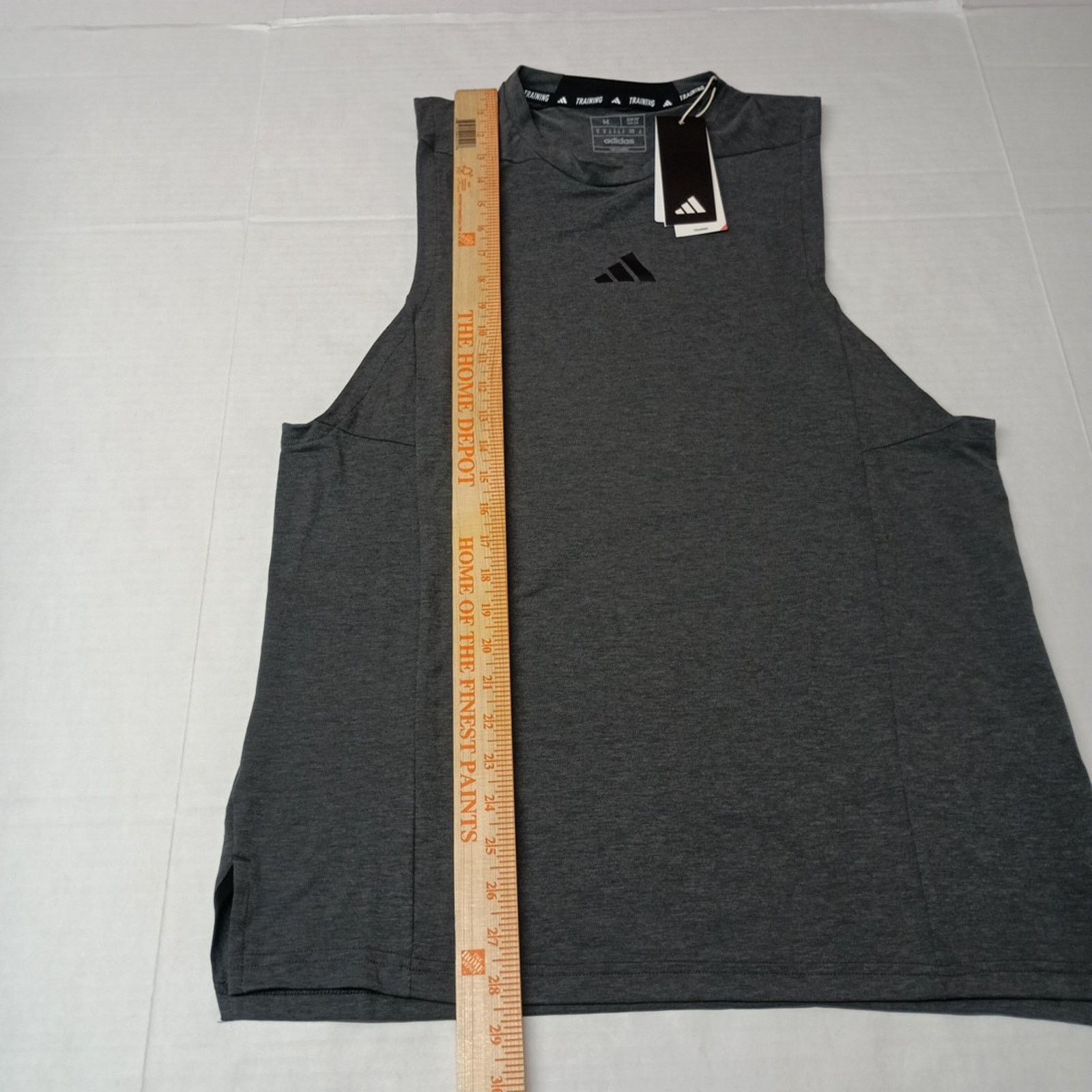 Adidas Adidas IS3819 D4T Tank Top Men's M Gray Slim Fit Training Size US M / EU 48-50 / 2 - 5 Thumbnail