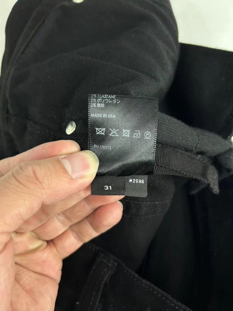 Amiri Amiri Classic hot black big destruction jeans 2501-Nextarro Size US 31 - 4 Thumbnail