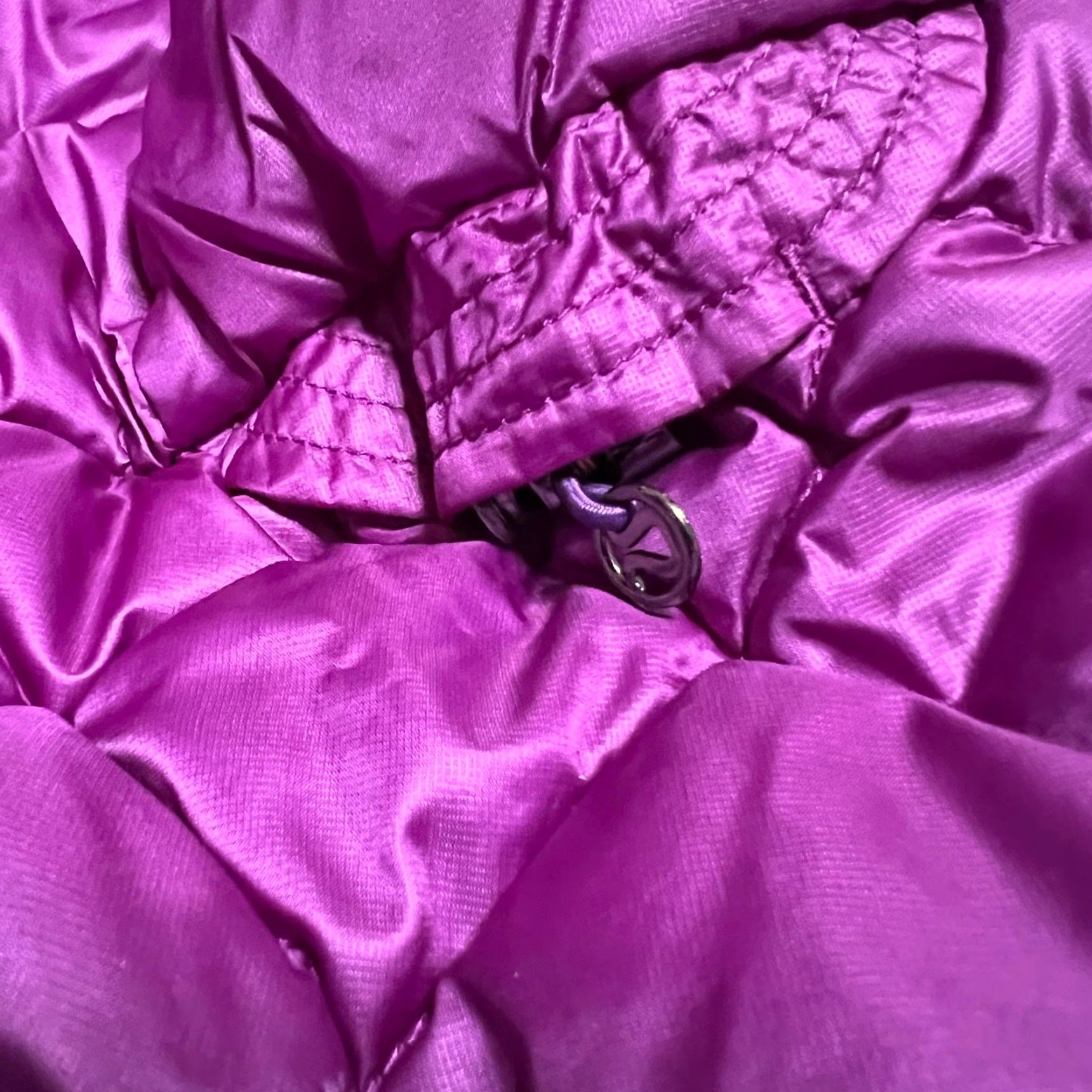 Lululemon Lululemon Jacket Puffer Coat Womens 8 Hooded Purple Down For A Run Coat Womens 8 Purple Puffer Jacket Hooded Size M / US 6-8 / IT 42-44 - 4 Thumbnail