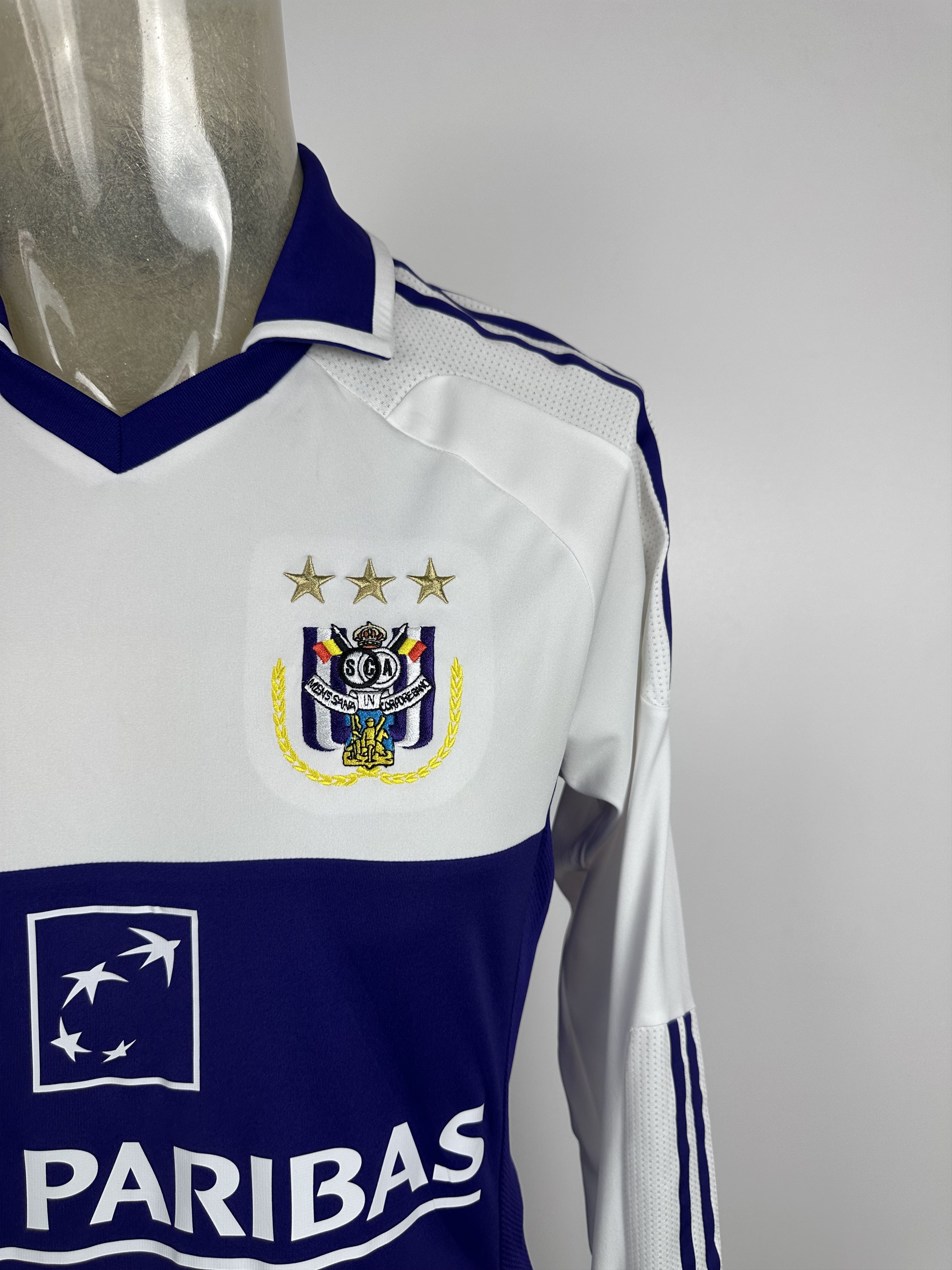 Adidas Anderlecht 2011 12 Long Sleeve Football Shirt Soccer Jersey Size US M / EU 48-50 / 2 - 2 Thumbnail
