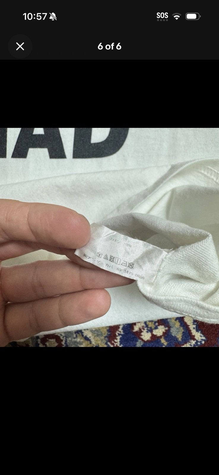 Undercover Jun Takahashi’s MAD UFO Bear Tee Size US S / EU 44-46 / 1 - 6 Thumbnail
