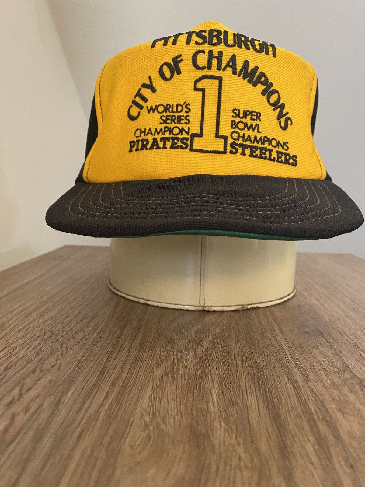 MLB Vintage 1979 Pittsburgh Steelers Pirates Champs Snap Back Size ONE SIZE - 4 Thumbnail