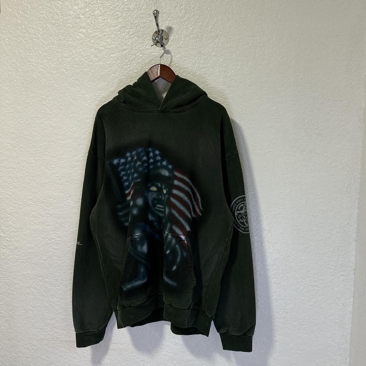 Travis Scott MetLife New York Exclusive Utopia Tour Green Hoodie Size US XL / EU 56 / 4 - 1 Thumbnail
