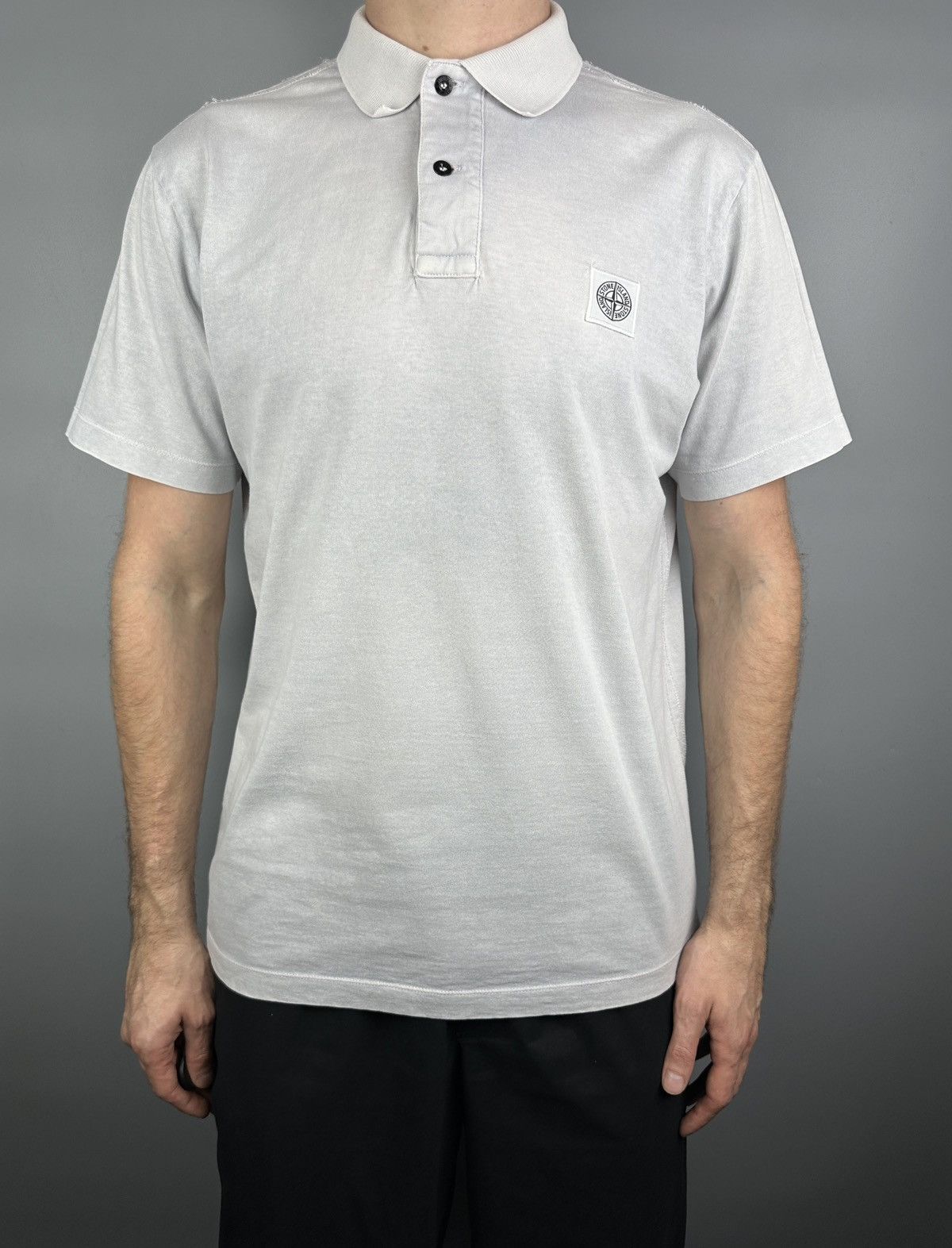 Stone Island Stone Island Patch Program Polo T Shirt Tee Luxury Old Money Size US XL / EU 56 / 4 - 9 Thumbnail
