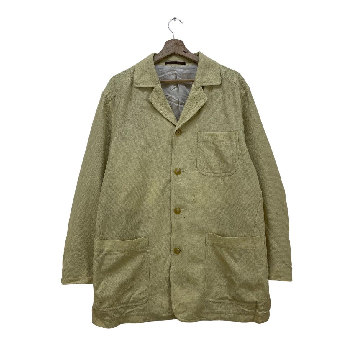 image of Christian Dior Monsieur Christian Dior Jacket in Yellow, Men's (Size Medium)