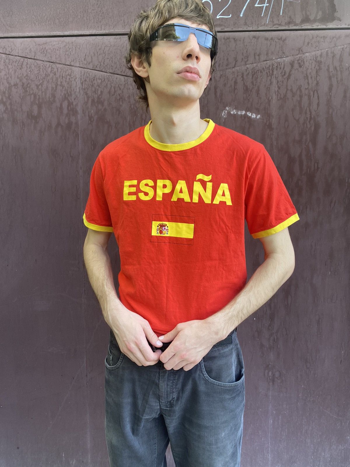 Vintage Vintage Spain National team soccer jersey t shirt Size US M / EU 48-50 / 2 - 8 Thumbnail