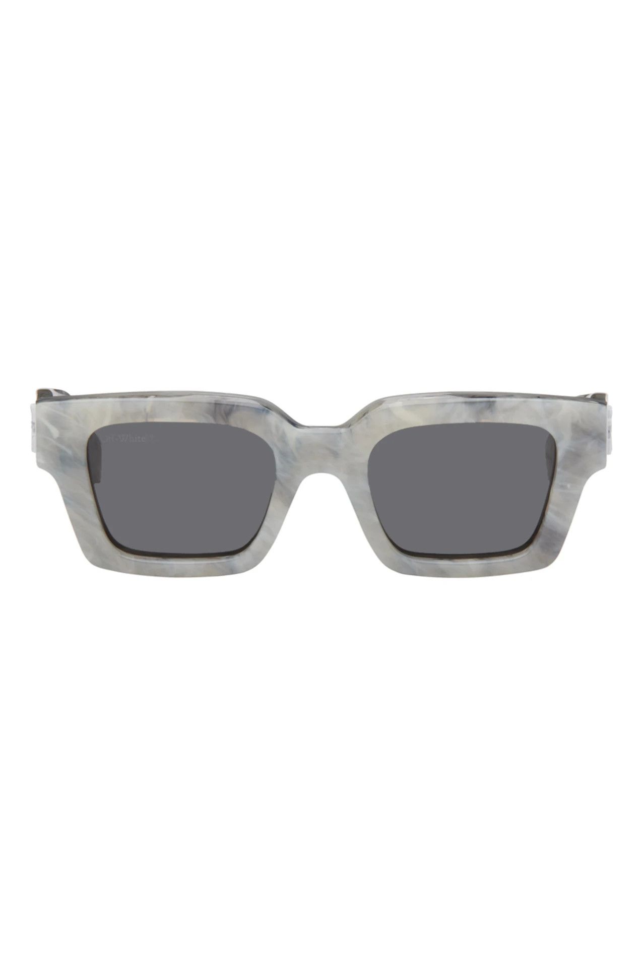 Off-White × Virgil Abloh OFF-WHITE Gray Virgil Sunglasses Size ONE SIZE - 1 Thumbnail