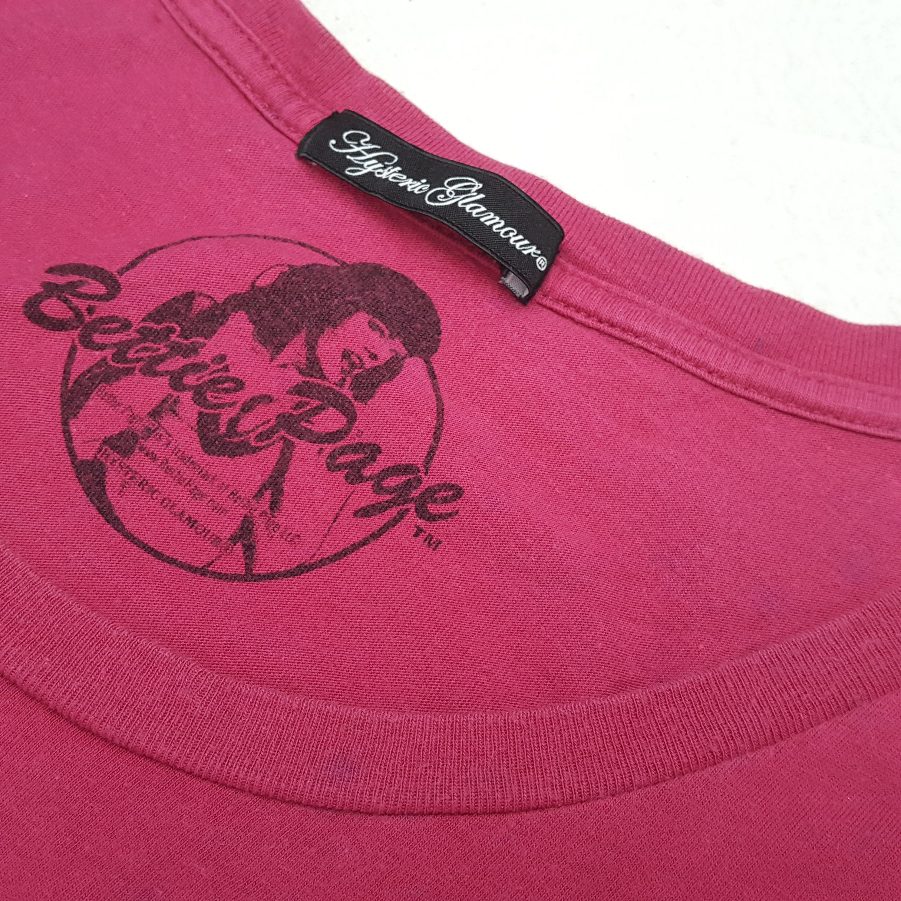 Hysteric Glamour × Japanese Brand × Vintage Vintage HYSTERIC GLAMOUR Japanese Fashion Brand T-Shirts Size S / US 4 / IT 40 - 7 Thumbnail