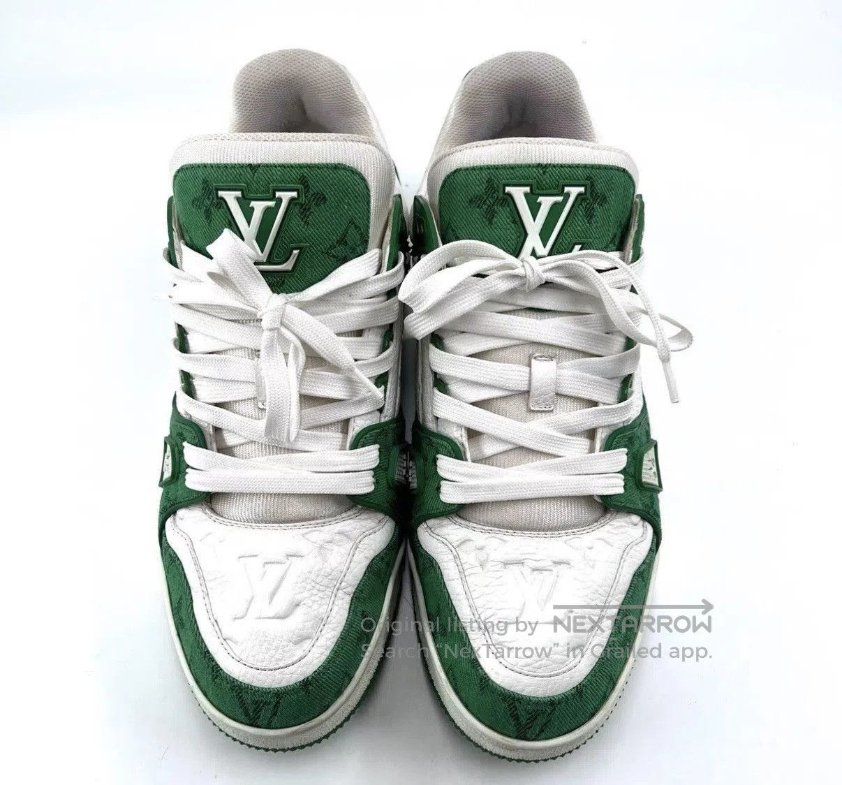 Louis Vuitton Green Low. Size US 8 / EU 41 - 2 Thumbnail