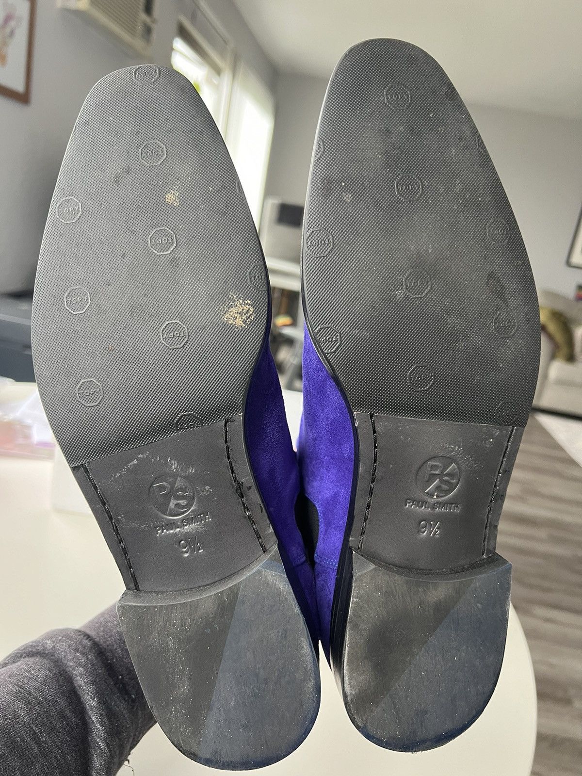 Paul Smith Royal blue suede Chelsea boots Size US 10.5 / EU 43-44 - 6 Thumbnail