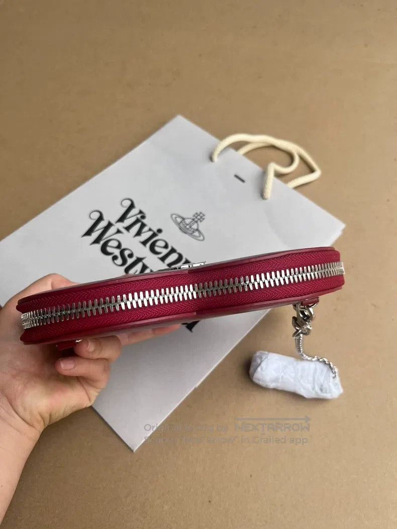 Vivienne Westwood Vivienne Westwood Heart-Shaped Chain Bag, Wallet, Classic Size ONE SIZE - 4 Thumbnail