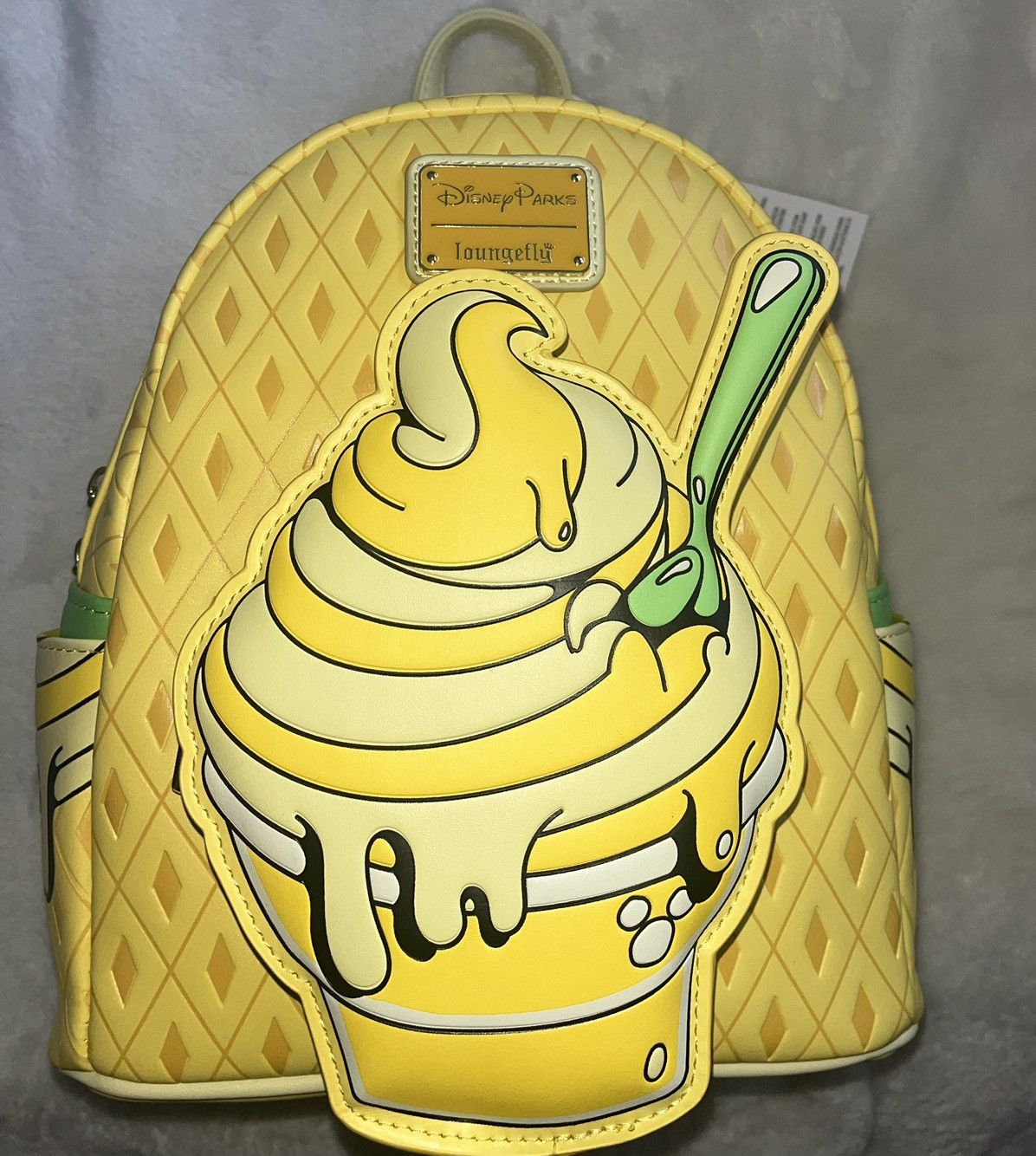 Disney Loungefly 2024 Disney Eats Pineapple Swirl Dole Whip Size ONE SIZE - 4 Thumbnail
