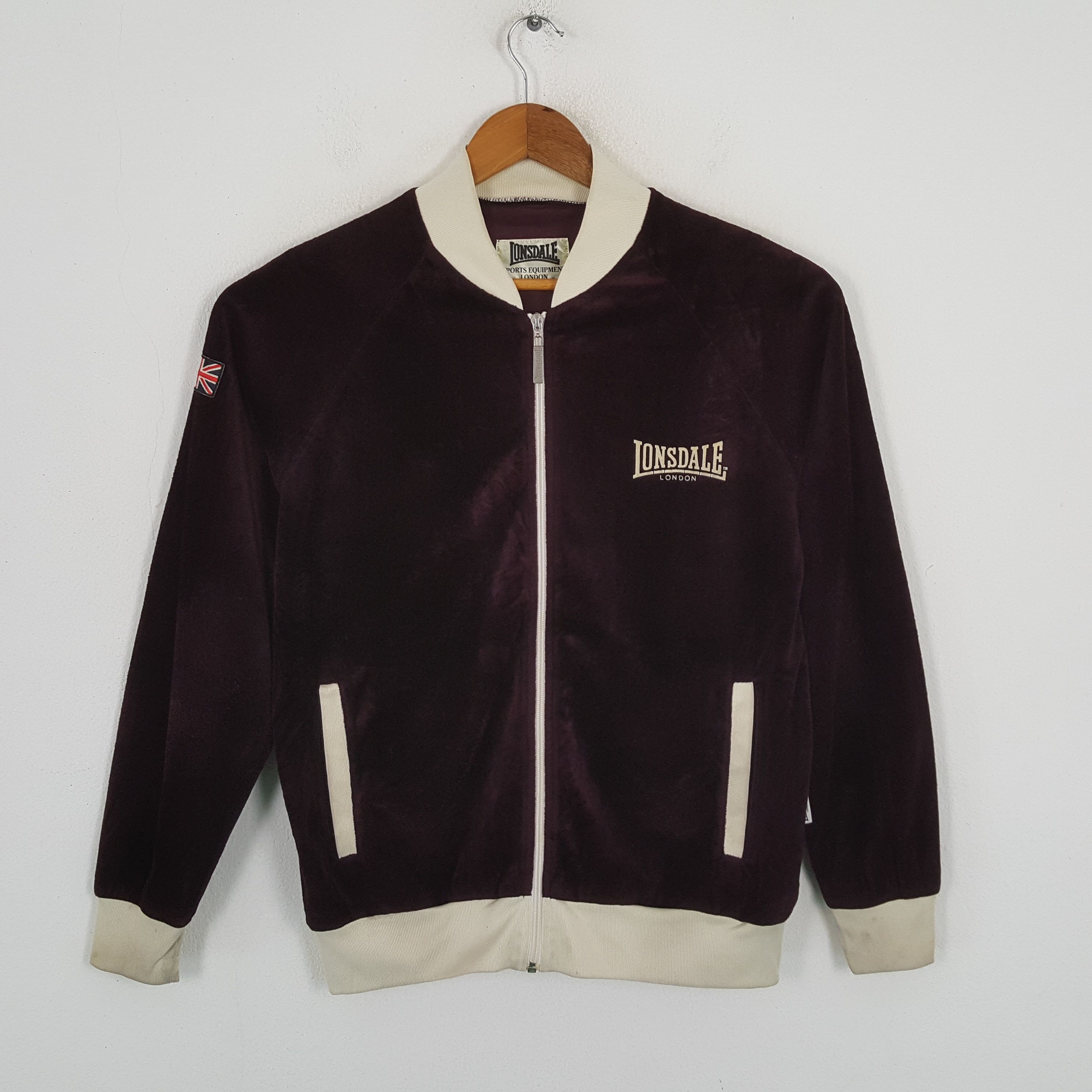 Lonsdale × Vintage Vintage LONSDALE Landon Fashion Brand Zipper Sweater Jacket Size US M / EU 48-50 / 2 - 1 Thumbnail