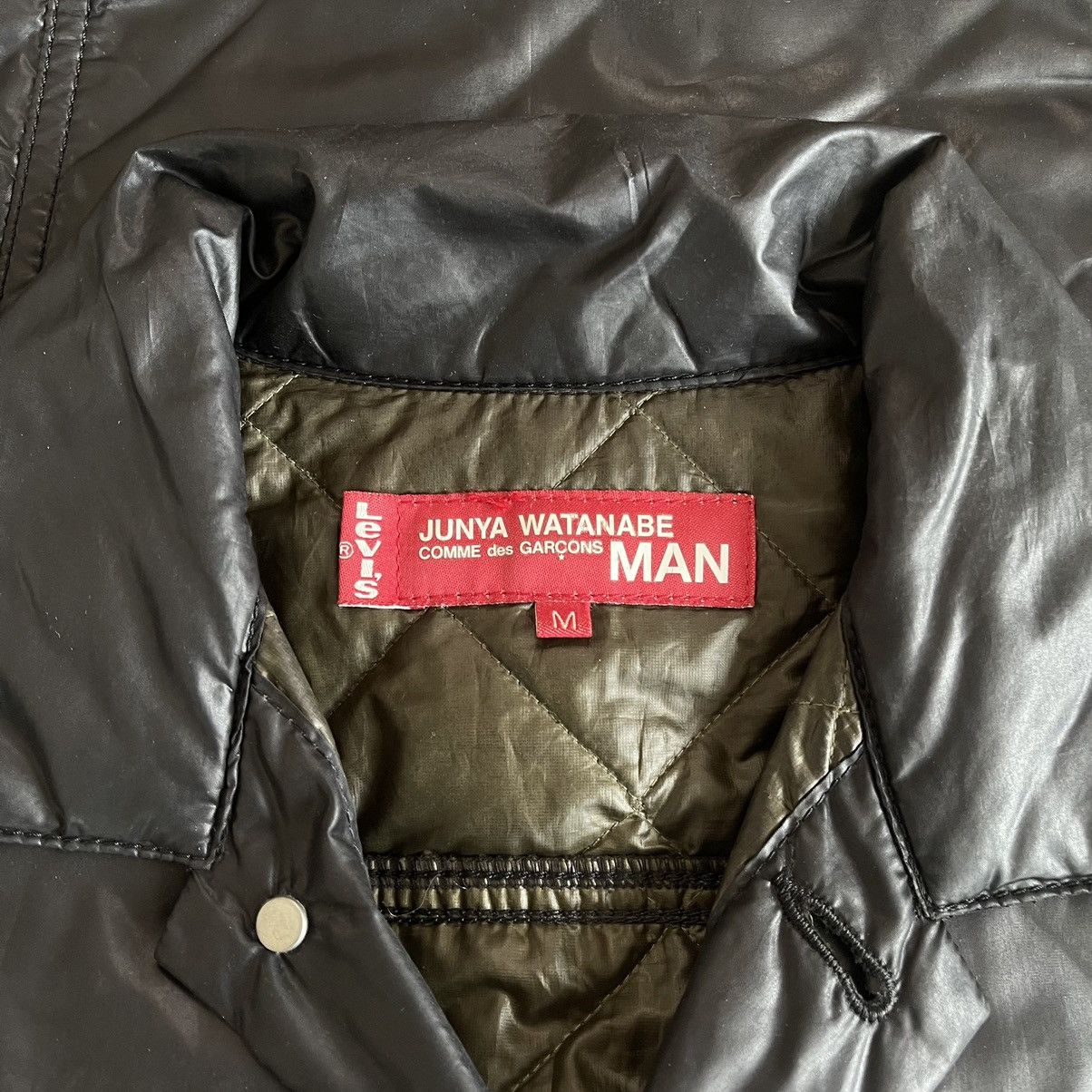 Junya Watanabe × Levi's 2005 Padded Quilted Trucker Jacket Size US M / EU 48-50 / 2 - 5 Thumbnail