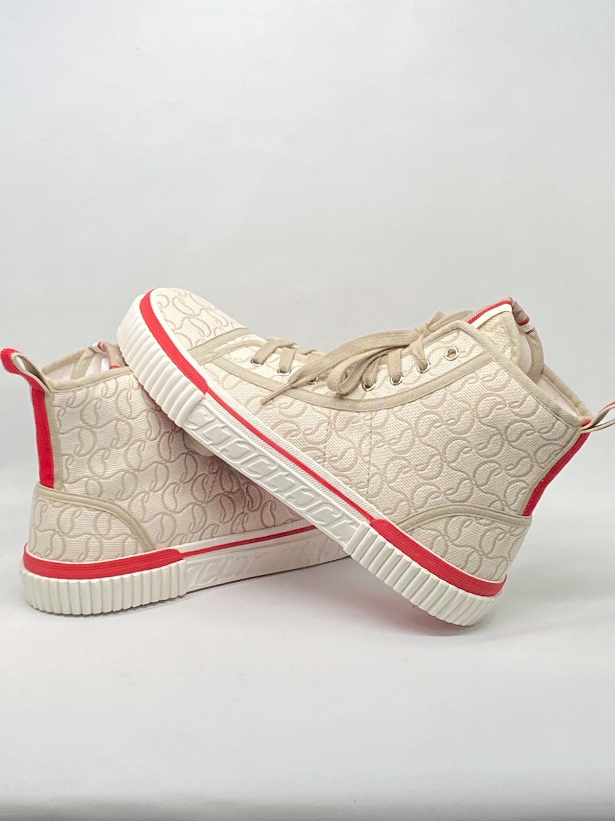 Christian Louboutin Christian Louboutin Cl High-Top Sneakers size 42/us size 9 Size US 9 / EU 42 - 1 Thumbnail