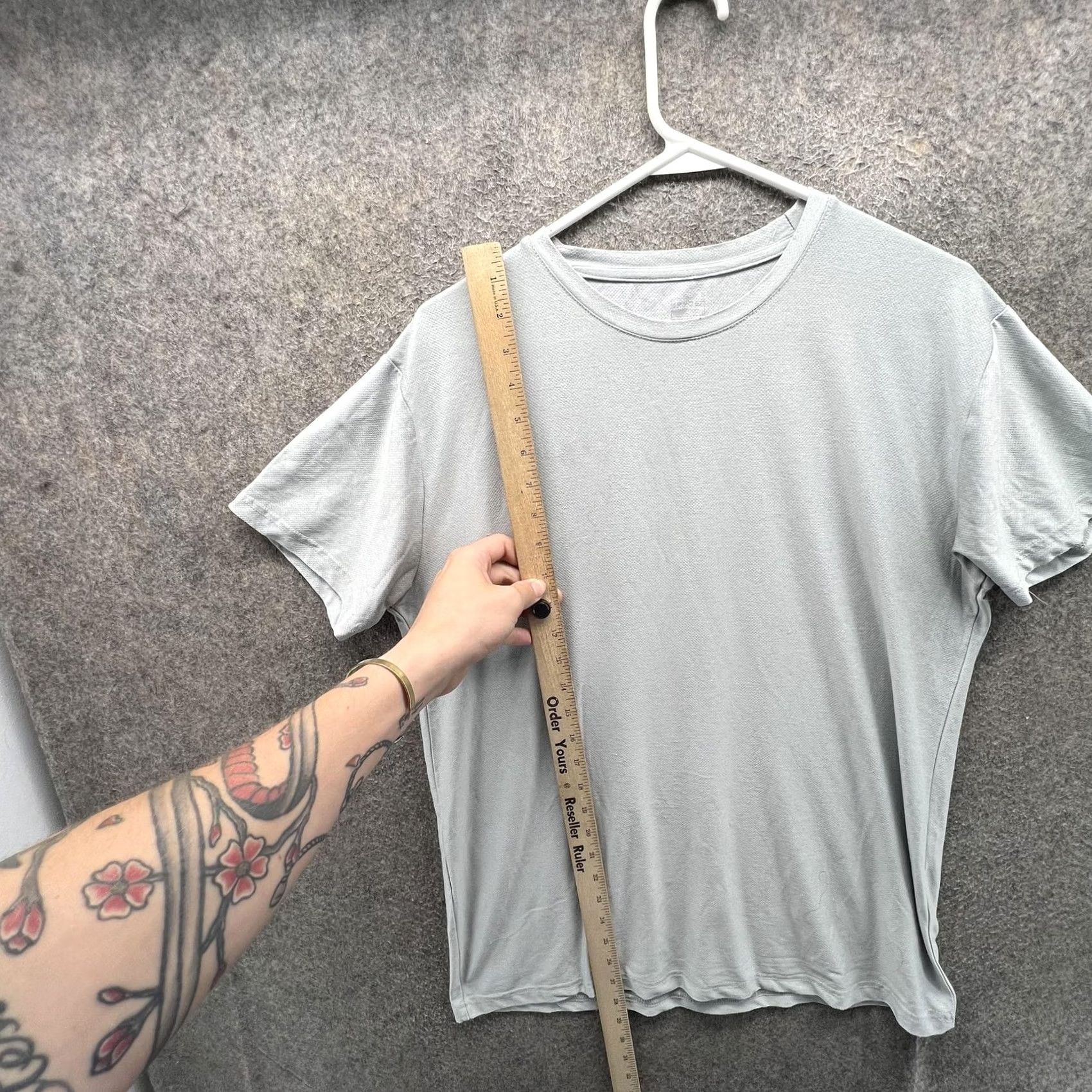 Spyder Spyder Shirt Mens Large Gray Lightweight Tagless Performance Tee Casual Basic Size US L / EU 52-54 / 3 - 5 Thumbnail