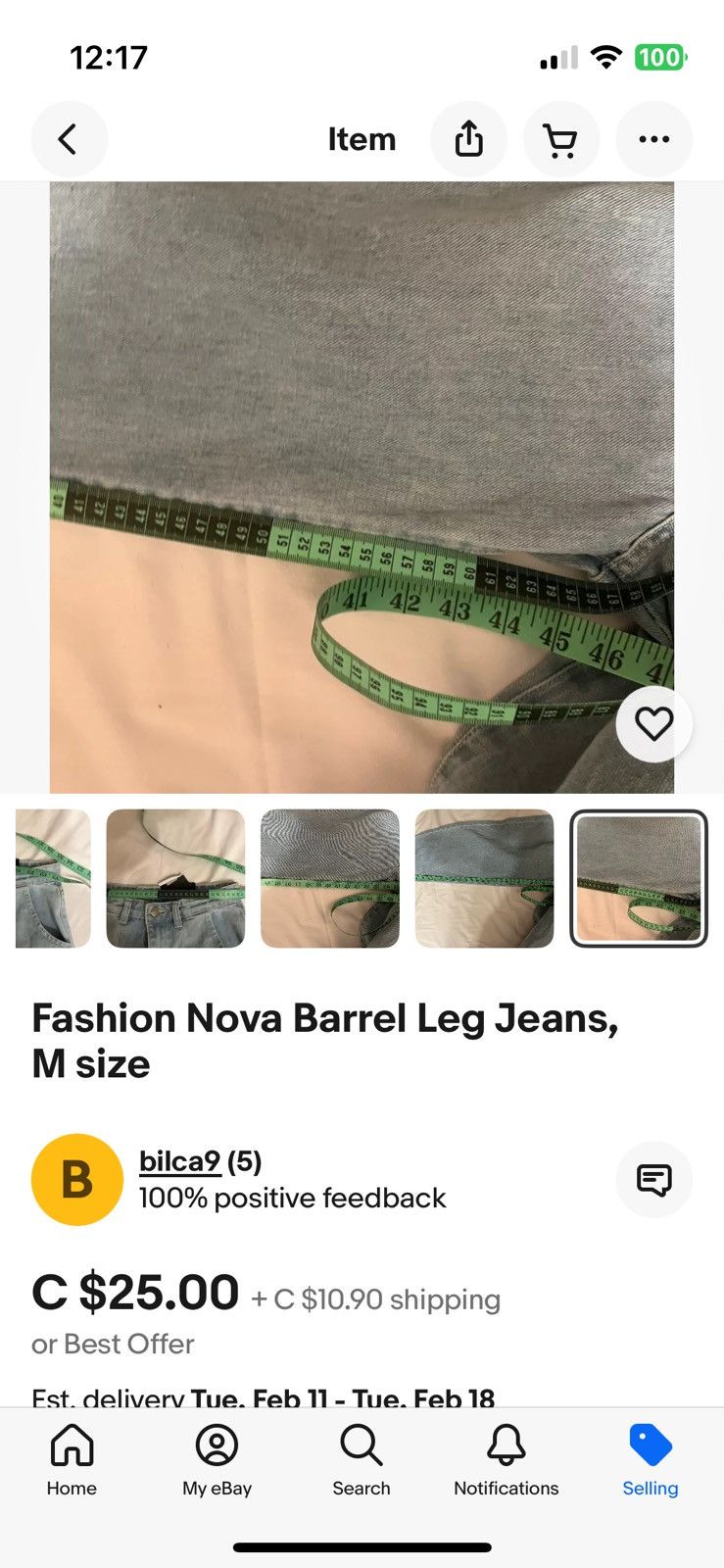 Fashion Nova Fashion Nova Barrel Leg Jeans, M size Size 28" / US 6 / IT 42 - 6 Thumbnail
