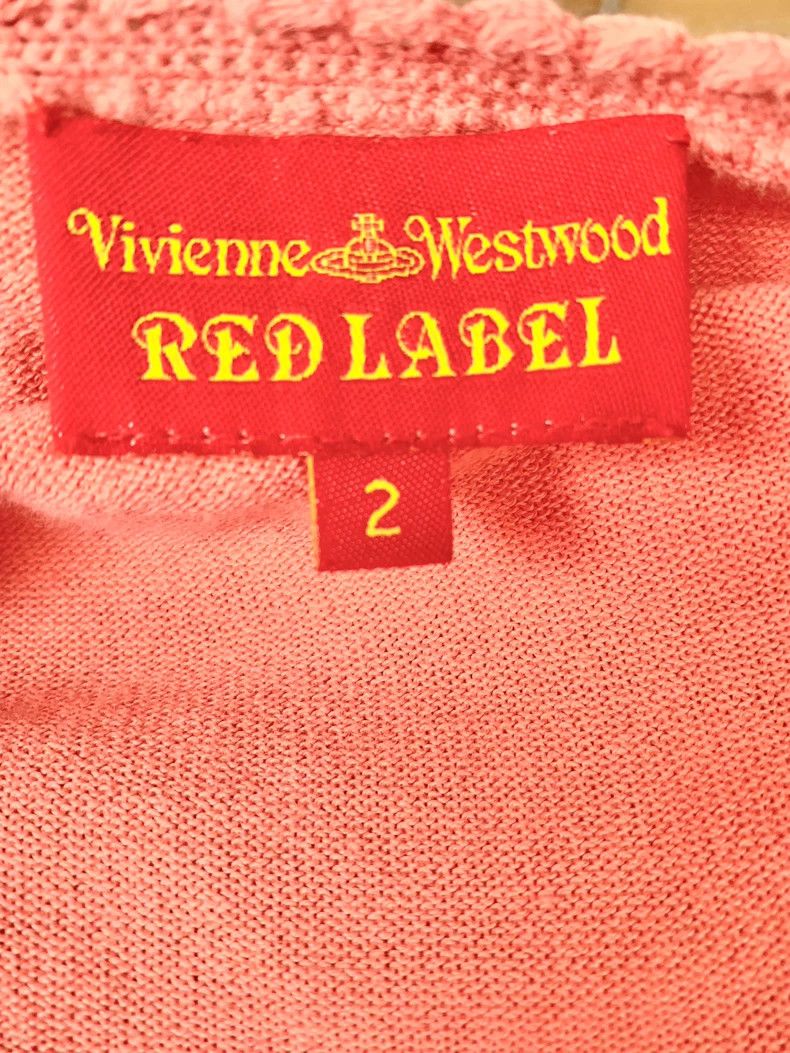 Vivienne Westwood Vivienne Westwood Saturn watermelon red short sleeve knit Size M / US 6-8 / IT 42-44 - 6 Thumbnail