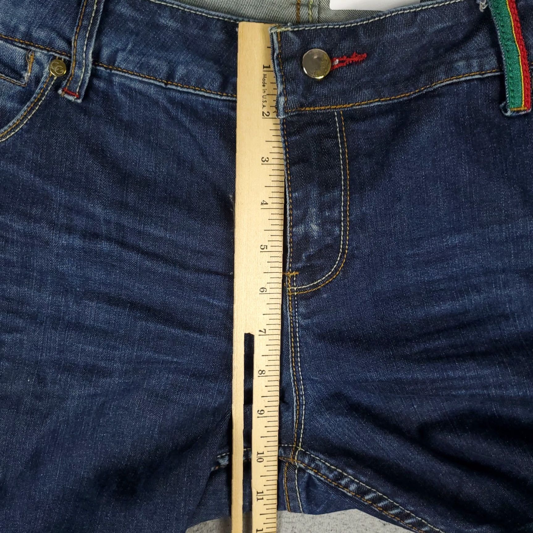 Coogi VINTAGE COOGI Jeans Women's Size 20W 40x32 Blue Cargo Denim Slim Straight 5-Pocket Size 42" / US 20 - 6 Thumbnail