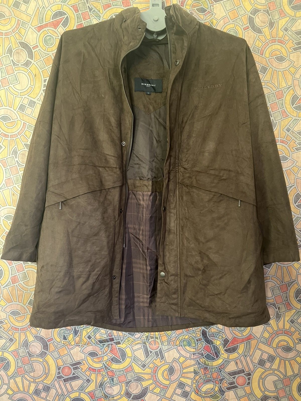Burberry JACKET BURBERRY x ICONIC JACKET LEATHER. (GJ7) Size US XL / EU 56 / 4 - 18 Thumbnail