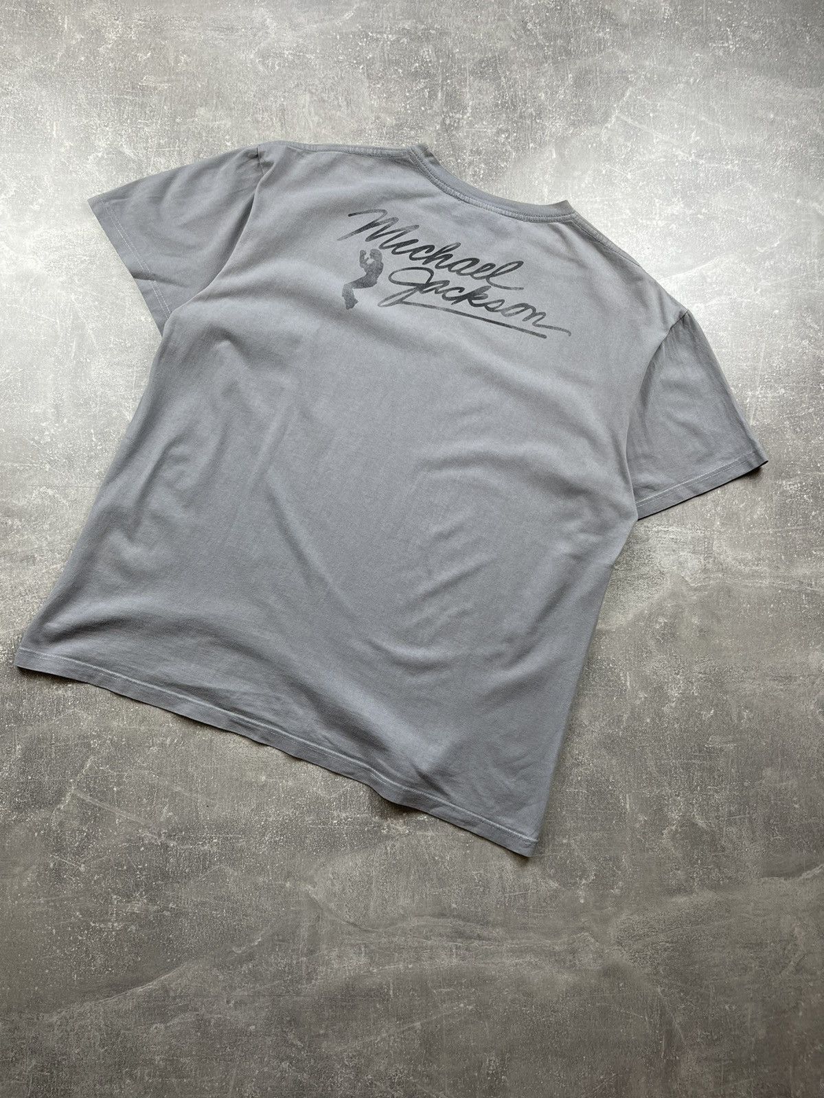 Michael Jackson Vintage 90s Michael Jackson King of Pop T-Shirt Thunder USA Size US XL / EU 56 / 4 - 7 Thumbnail