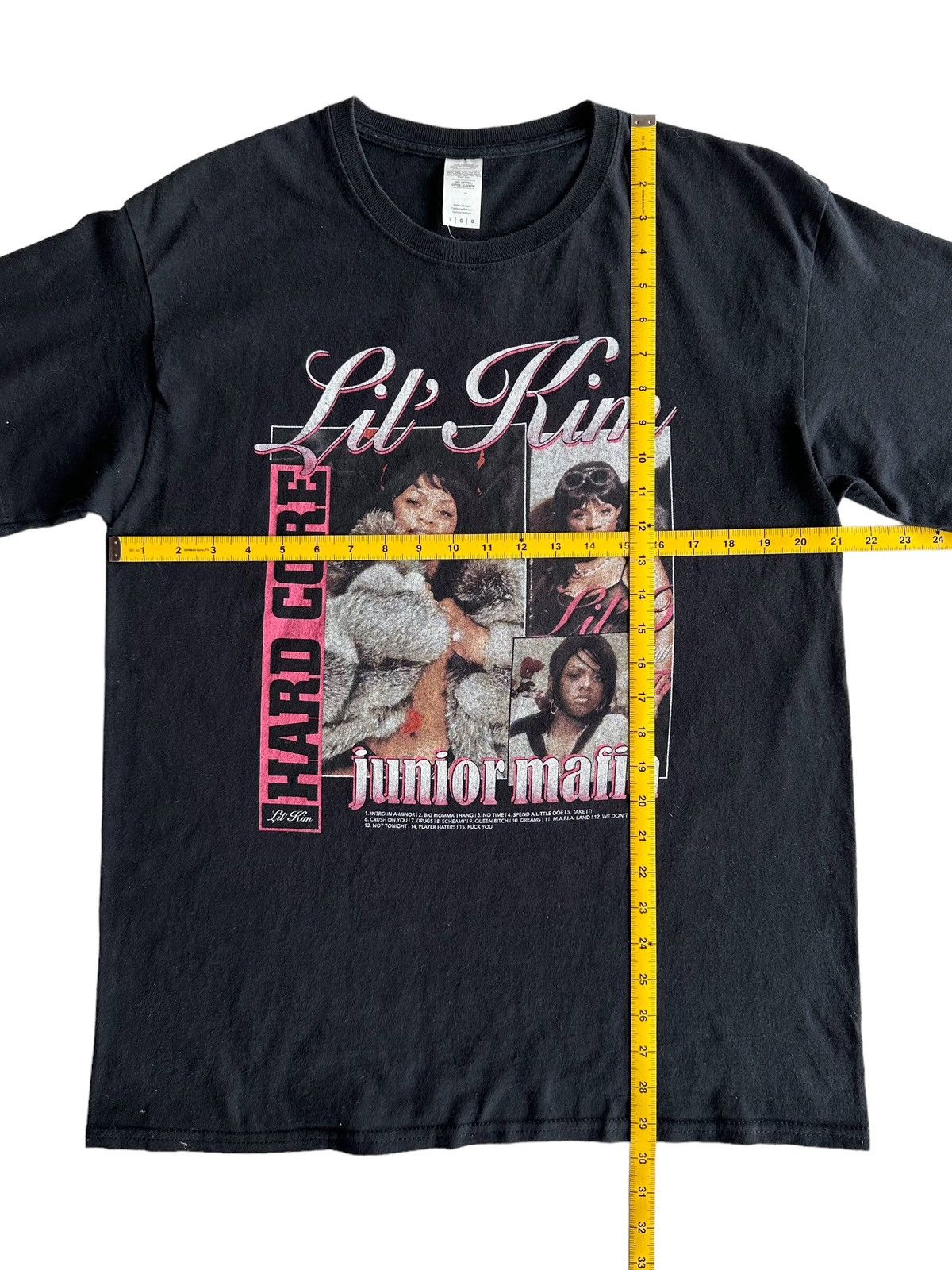 Rap Tees Lil Kim Junior Mafia Rap Tees Hip Hop Size US L / EU 52-54 / 3 - 8 Thumbnail