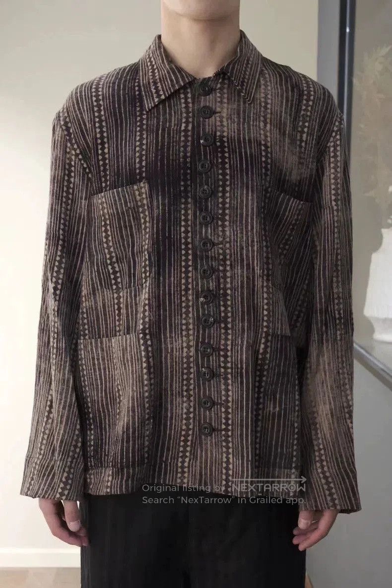 John Alexander Skelton John Alexander Skelton Geometric texture shirt. Size US L / EU 52-54 / 3 - 1 Thumbnail