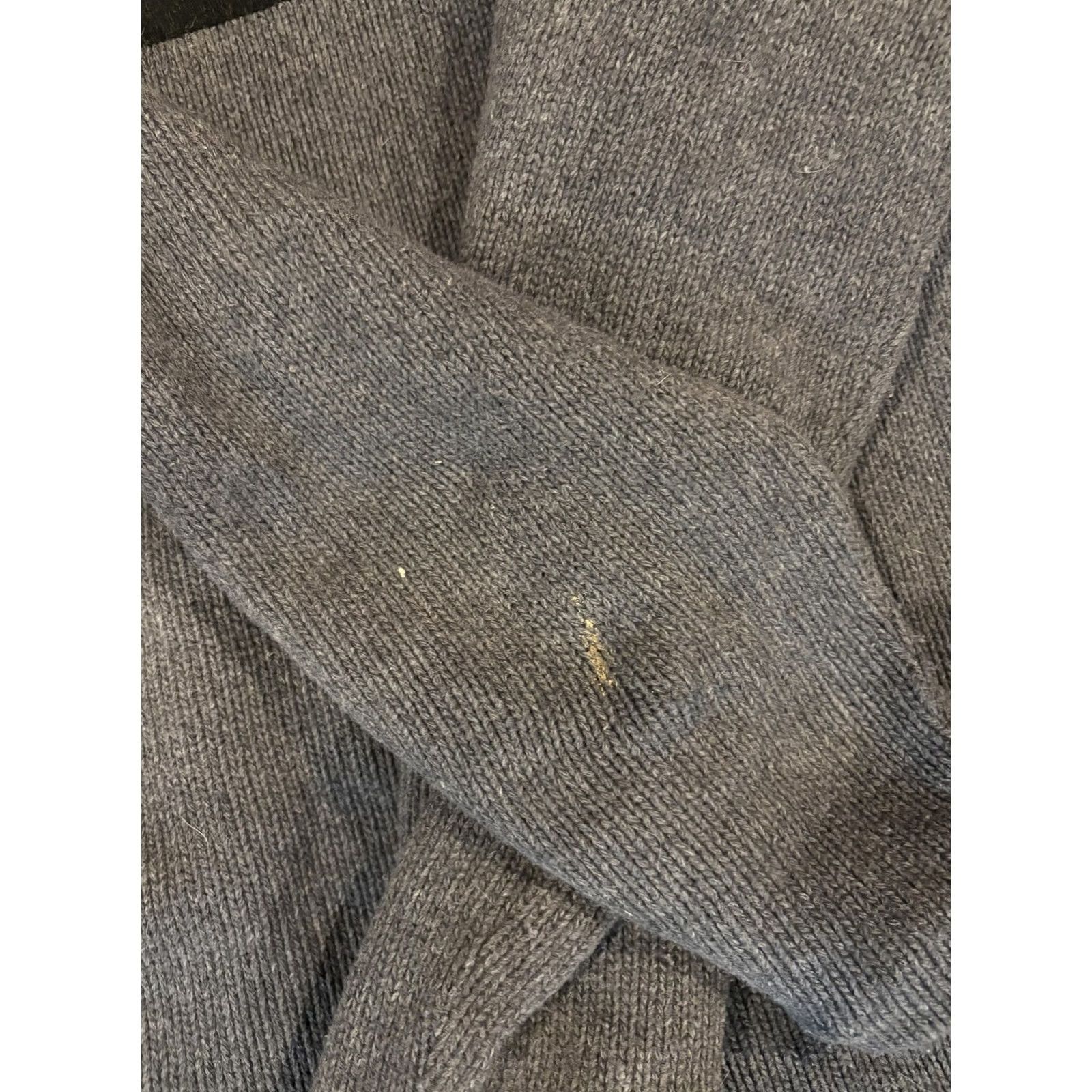 Emporio Armani Emporio Armani Sweater Mens M Gray Hooded 1/4 Zip Toggle EV Armani Logo Knit Pullover Long Sleeve Fall Winter Casual Mens Size US M / EU 48-50 / 2 - 8 Thumbnail