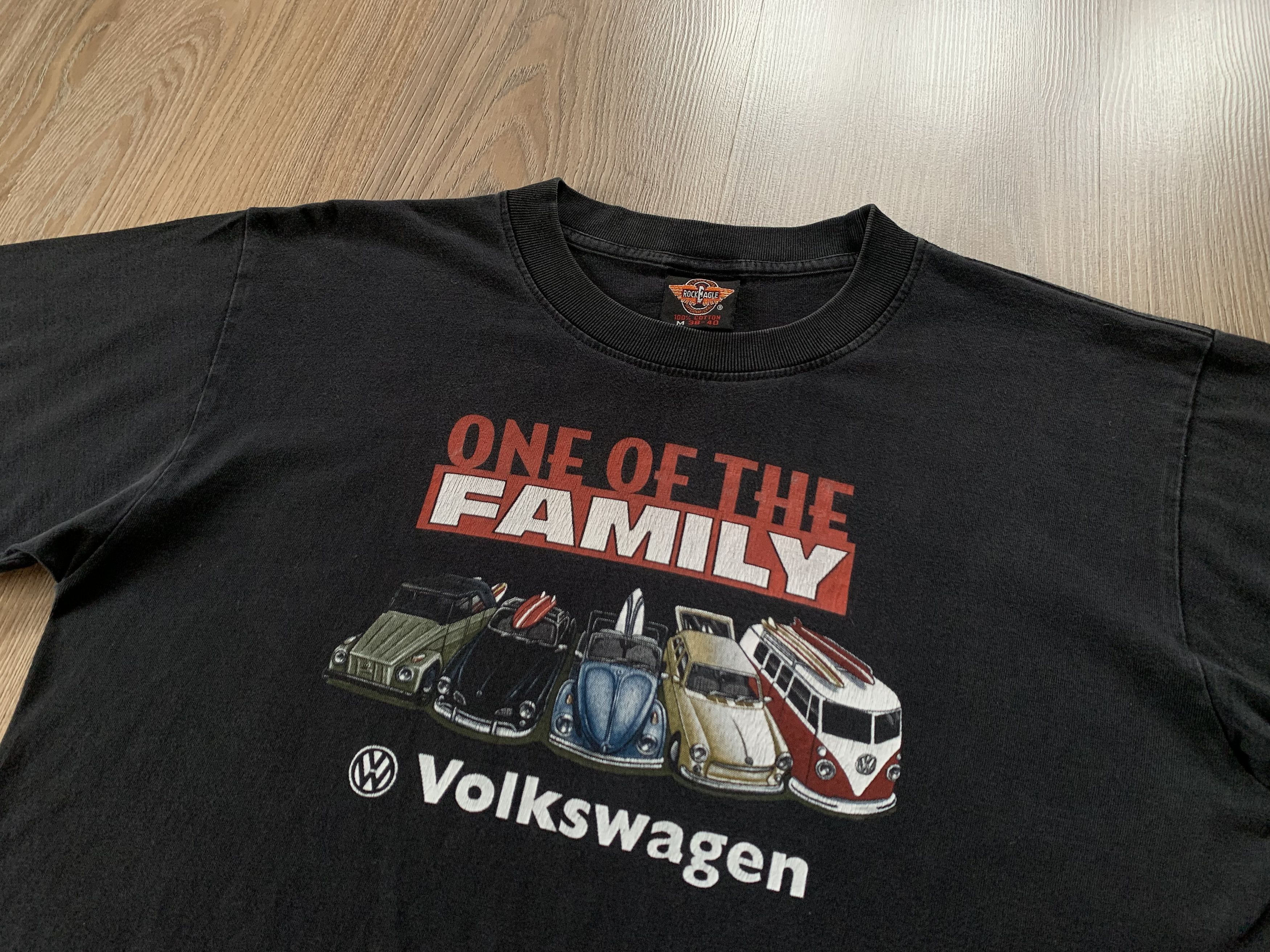 Vintage Volkswagen One Of The Family Vintage T Shirt Size US M / EU 48-50 / 2 - 4 Thumbnail