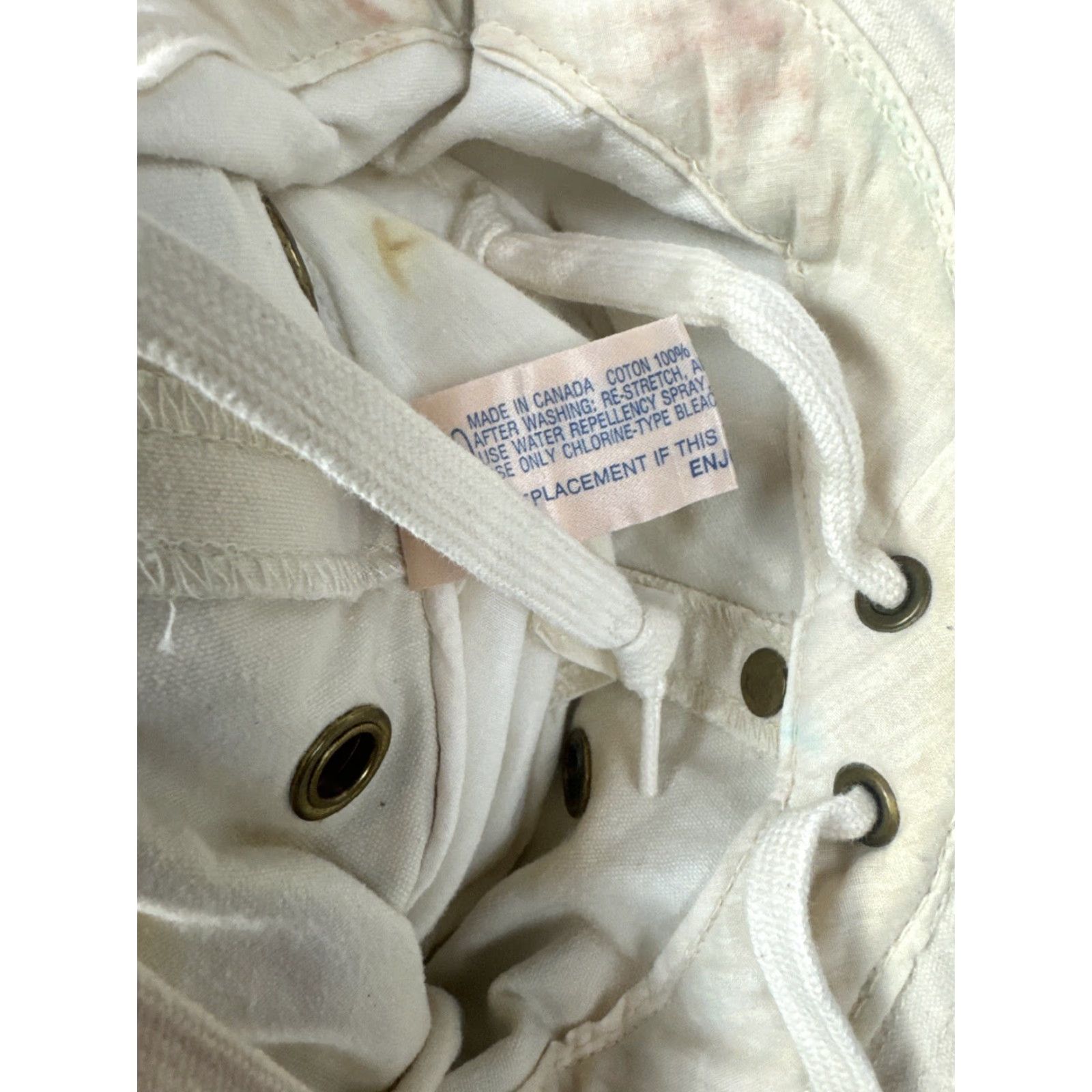 Tilley VINTAGE Tilley Hat Endurables Bucket Hat Mens 7 1/4 Ivory Cream Outdoor Cap Size ONE SIZE - 7 Thumbnail