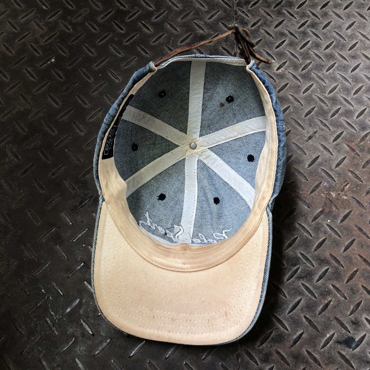 Rare Vintage 90s Polo Sport Ralph Lauren Denim Hat