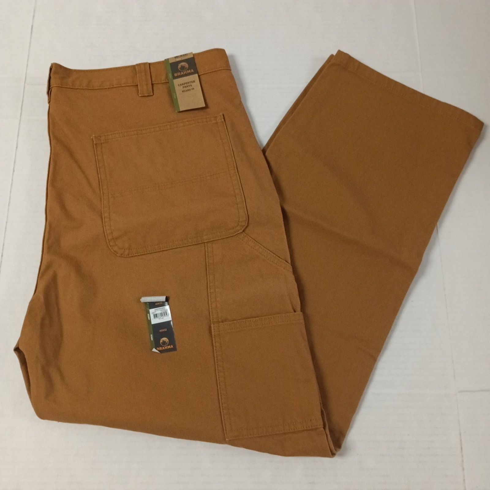 Other Brahma Work Carpenter Pants Men Size 40x32 Relaxed Fit Brown Size US 40 / EU 56 - 1 Thumbnail
