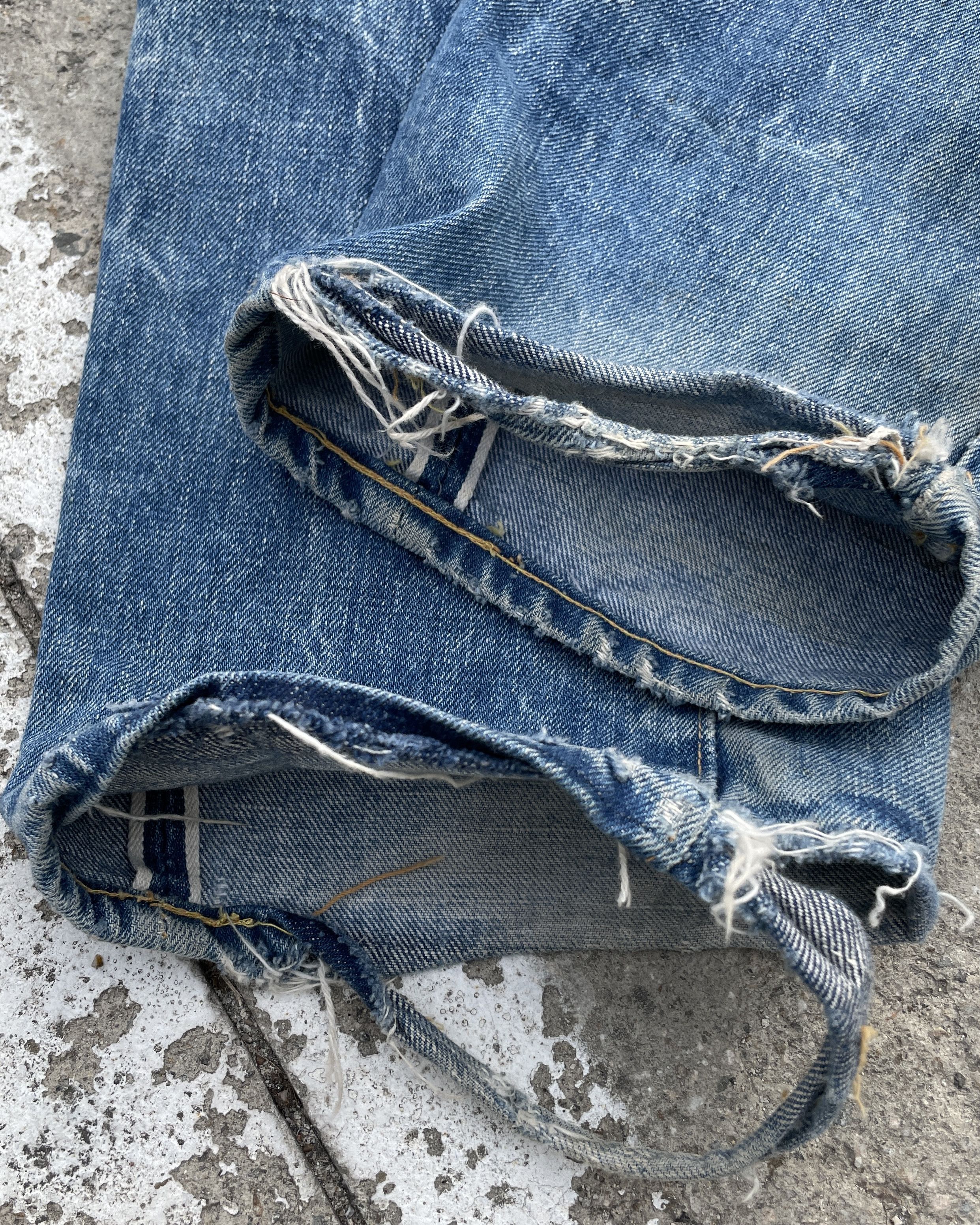 Levi's × Levi's Vintage Clothing Original LEVI'S 60's 551zxx Selvedge Denim Pants 501 Size US 30 / EU 46 - 7 Thumbnail