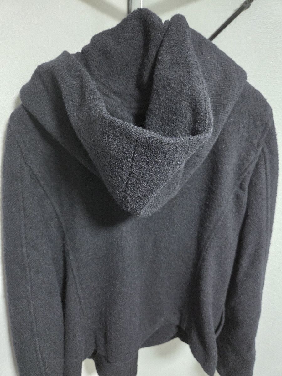 Armani Armani Jeans Bouclé Hoodie Jacket Size ONE SIZE - 7 Thumbnail