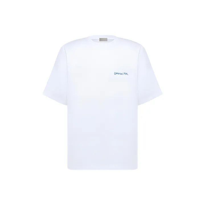 Dior Dior Dior Logo Crew Neck Oversized T-Shirt 0079-2507 Size US S / EU 44-46 / 1 - 1 Thumbnail