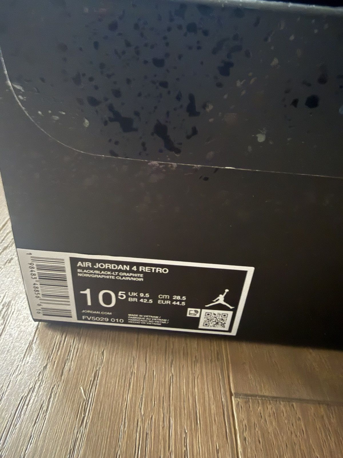 Jordan Brand JORDAN 4 BLACK CAT (2025) 100% AUTHENTIC SIZE 10.5 IN HAND Size US 10.5 / EU 43-44 - 10 Thumbnail