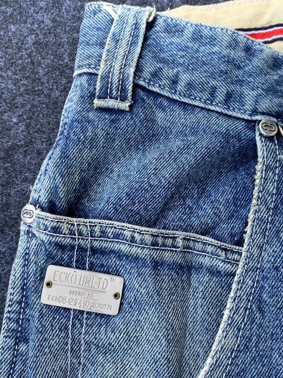 Ecko Unltd. Vintage ECKO UNLTD baggy Carpenter jeans y2k skater. Size US 32 / EU 48 - 11 Thumbnail