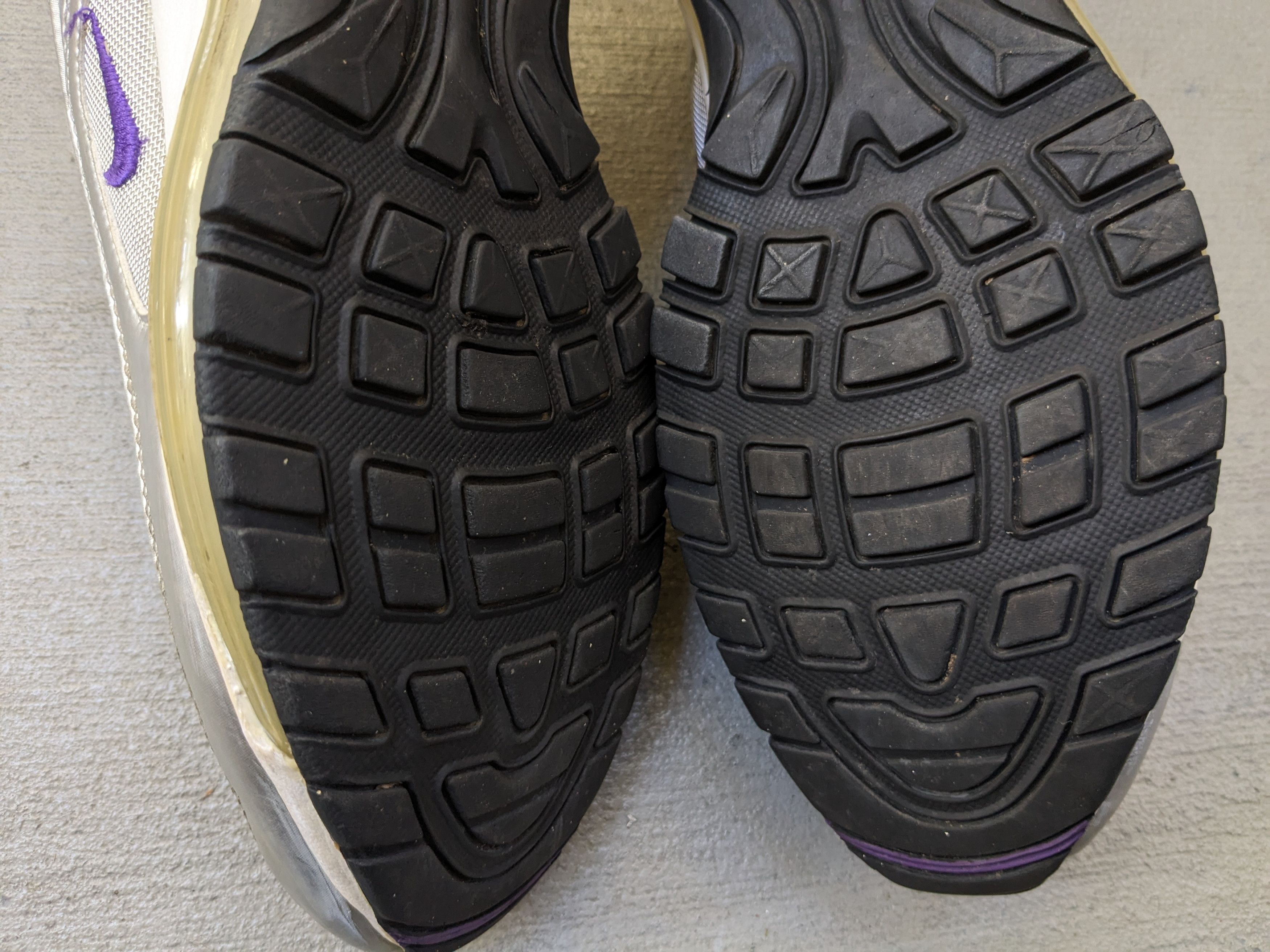 Nike Nike Air Max 97 Silver Purple Size 9 312461-003 2010 Size US 9.5 / EU 42-43 - 17 Thumbnail