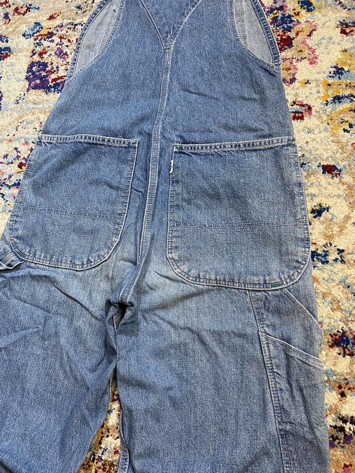 Levi's 90s White Tab Big E Levis Japan Repro Workwear Overall Size US 30 / EU 46 - 15 Thumbnail