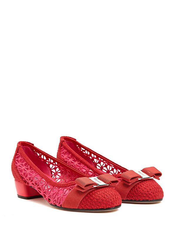 o1s1rm0924 Ballet Flats in Red/Pink