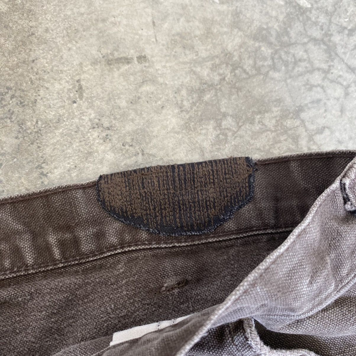 Carhartt VTG Carhartt Double Knee Faded Brown Carpenter Pants Size US 35 - 12 Thumbnail