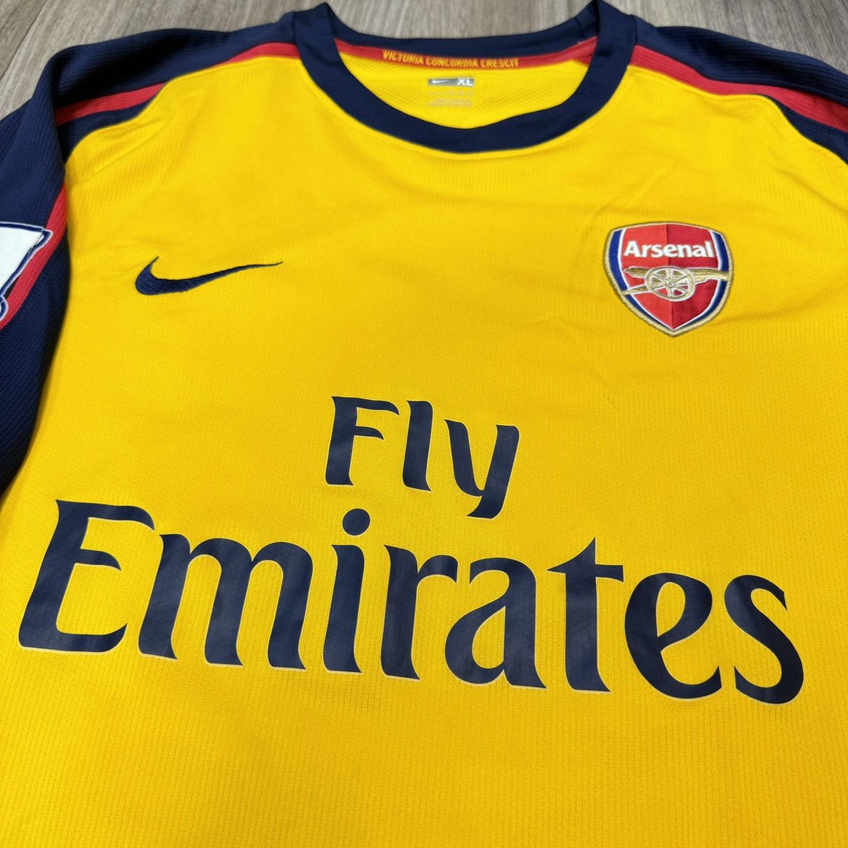 Nike Arsenal 08/09 away shirt #25 Adebayor Size US XL / EU 56 / 4 - 3 Thumbnail