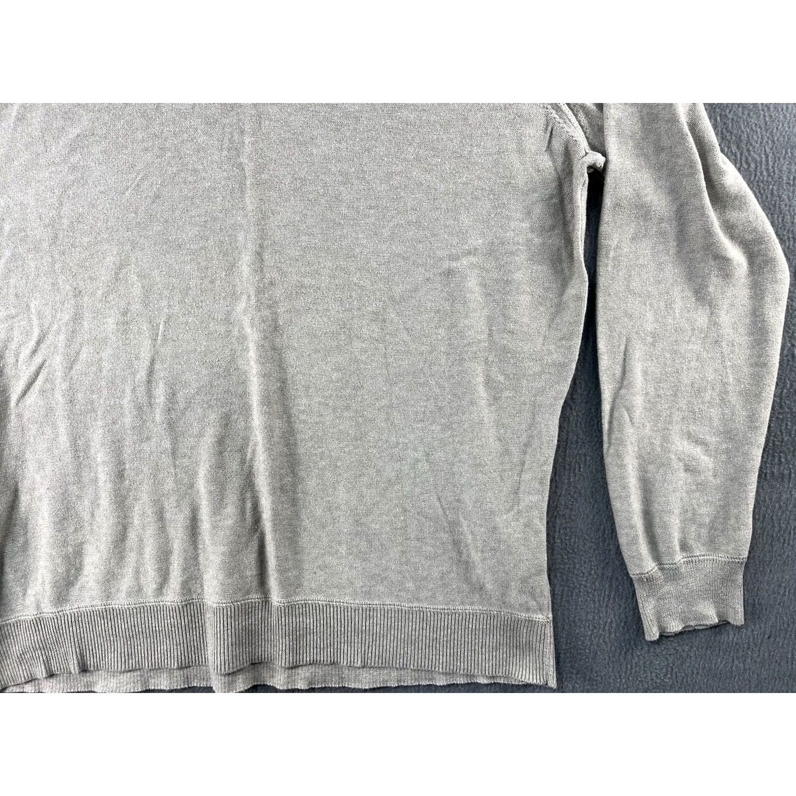 Eddie Bauer Eddie Bauer Crewneck Sweater Men L Pullover 100% Cotton Brown Hong Kong Crew Neck Solid Heavyweight Mens Regular Front Size US L / EU 52-54 / 3 - 6 Thumbnail