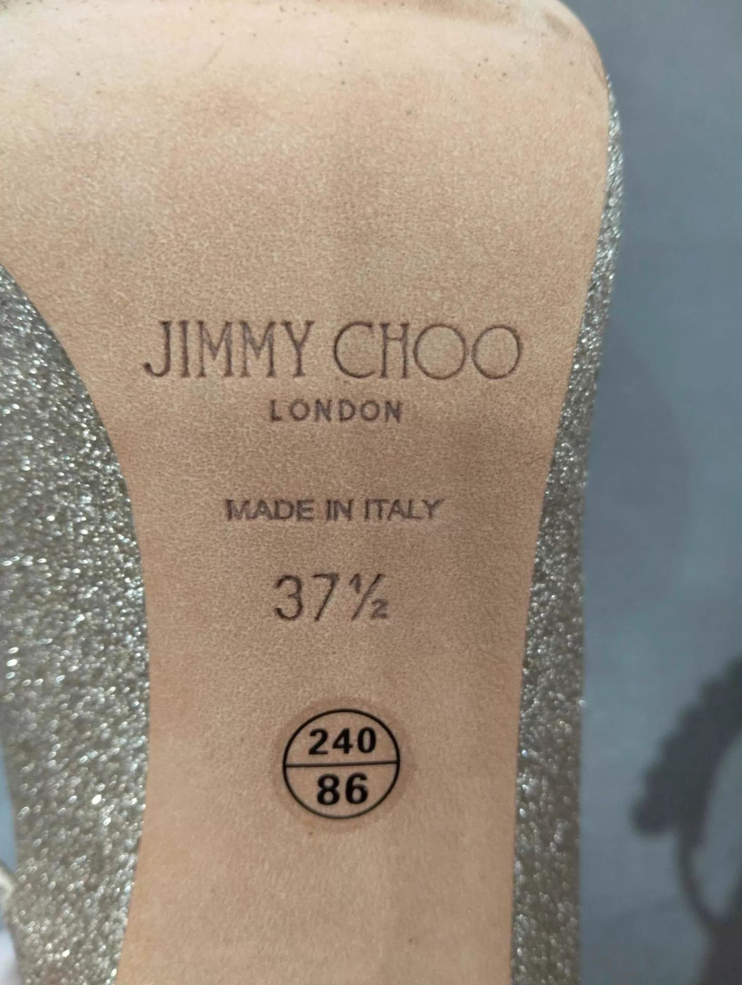 Jimmy Choo Jimmy Choo Bing Leather Pointed Heels 37.5 Size US 7 / IT 37 - 8 Thumbnail