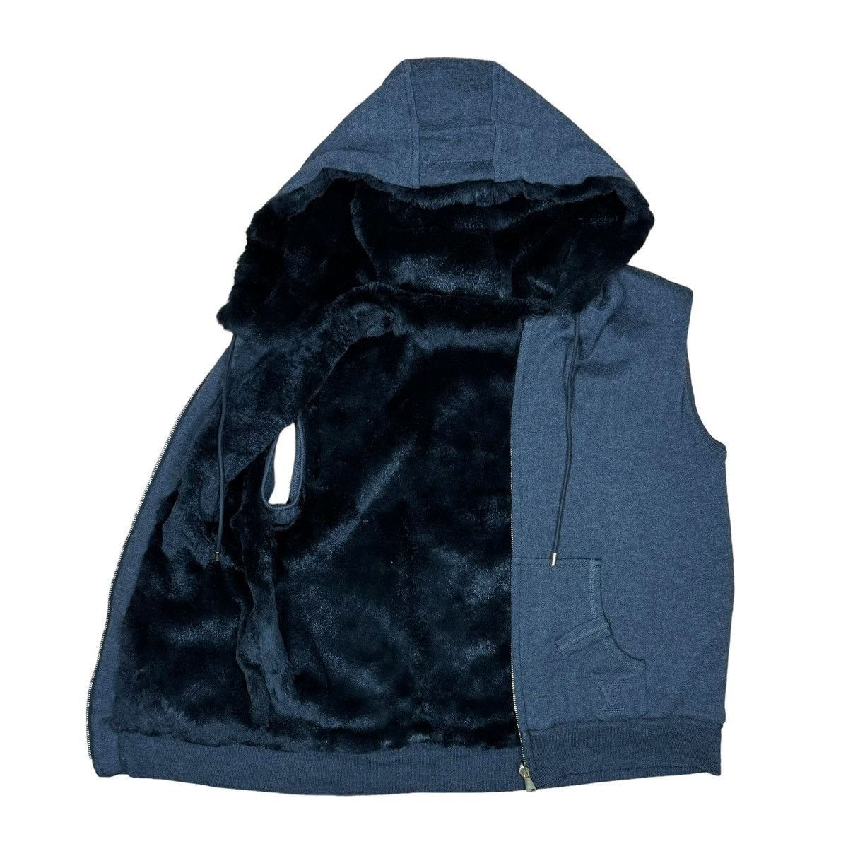 Louis Vuitton Louis Vuitton Reversible Gilet Vest Rabbit Fur Cashmere Size L / US 10 / IT 46 - 9 Thumbnail