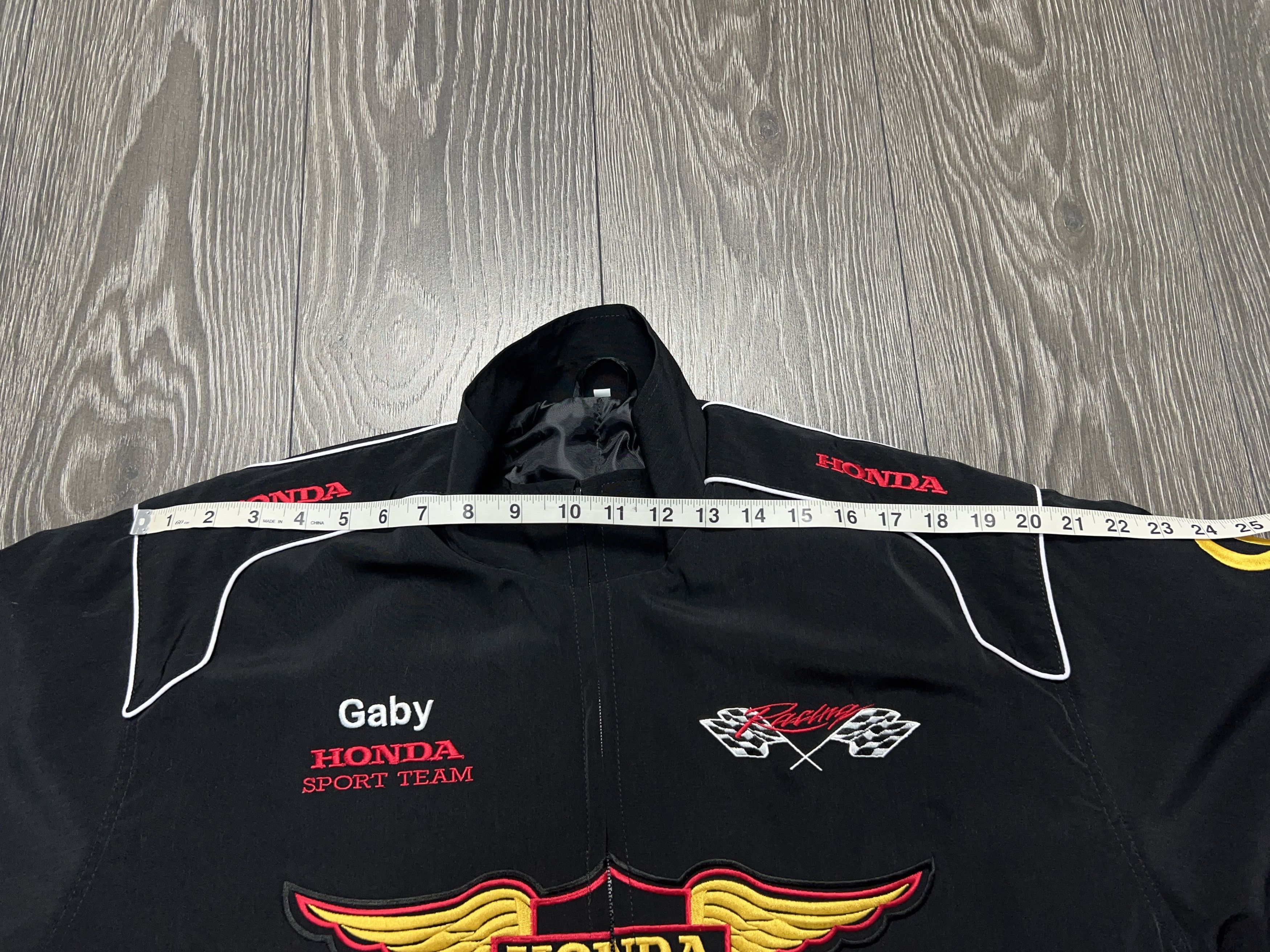 Honda Mens Sport Team Racing Gold Wing Embroidery Jacket ZIp Size US L / EU 52-54 / 3 - 8 Thumbnail